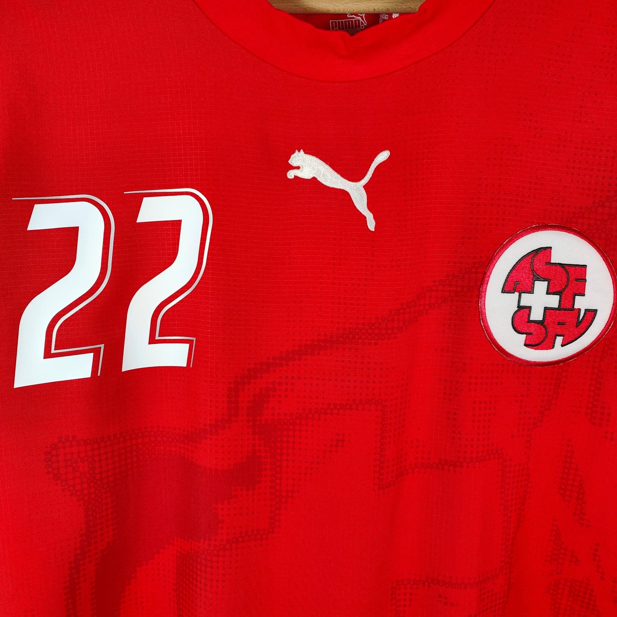 2006 - 08 Switzerland Home Shirt Yakin 22 - 9.5/10 - (XL) - Eternal Pitch
