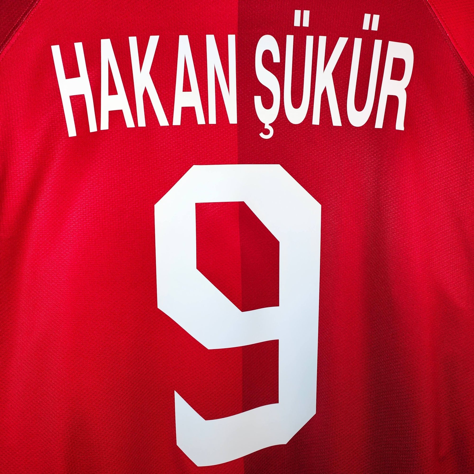 2006 - 08 Turkey Home Shirt Hakan Sukur 9 - 9.5/10 - (XL) - Eternal Pitch