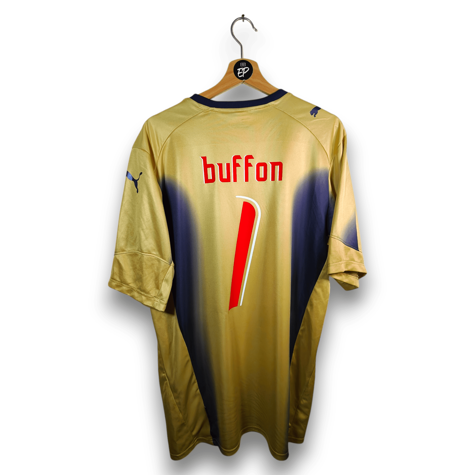 2006 Italy GK Shirt Buffon 1 - 8.5/10 - (L) - Eternal Pitch