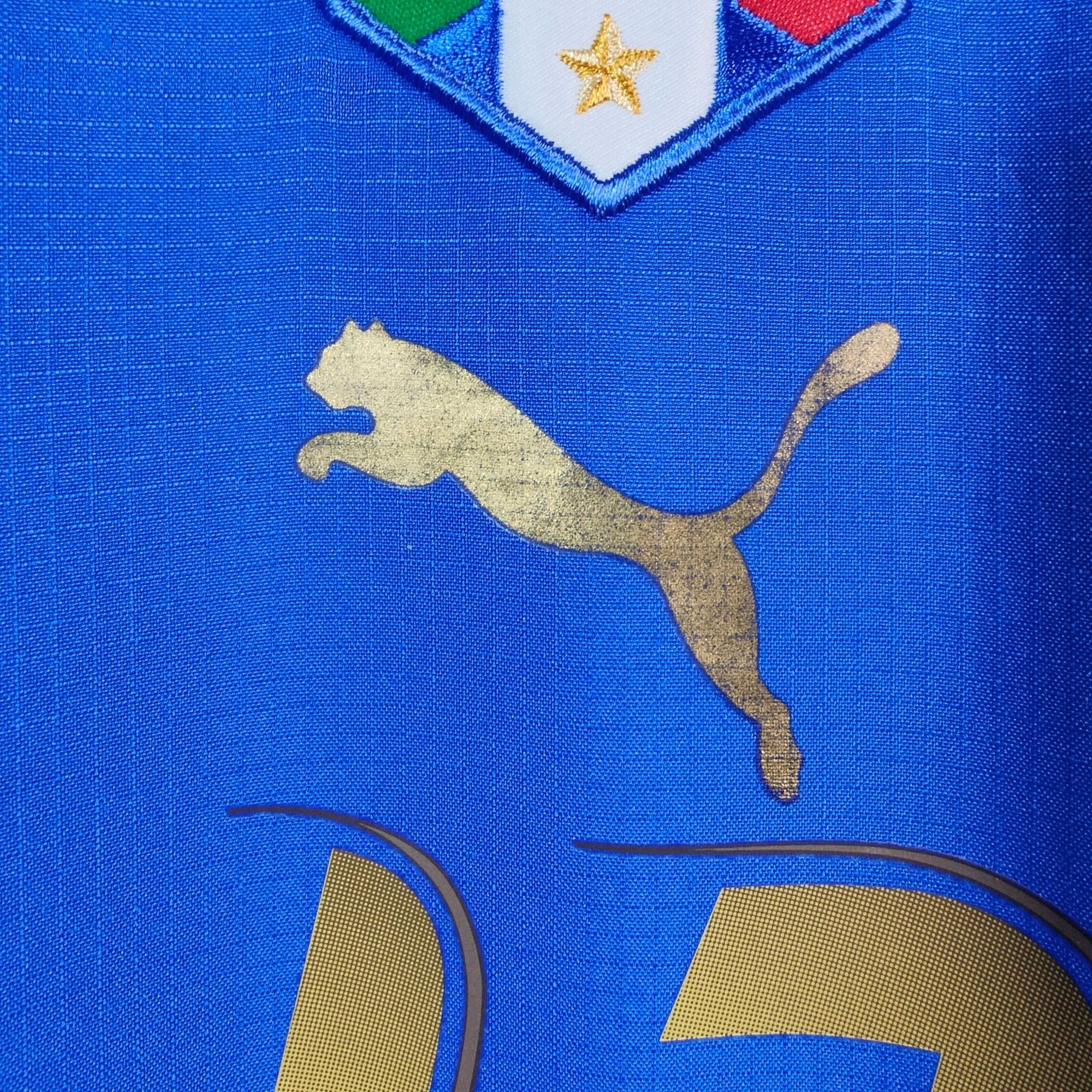 2006 Italy Home Shirt Nesta 13 - 9/10 - (XL) - Eternal Pitch