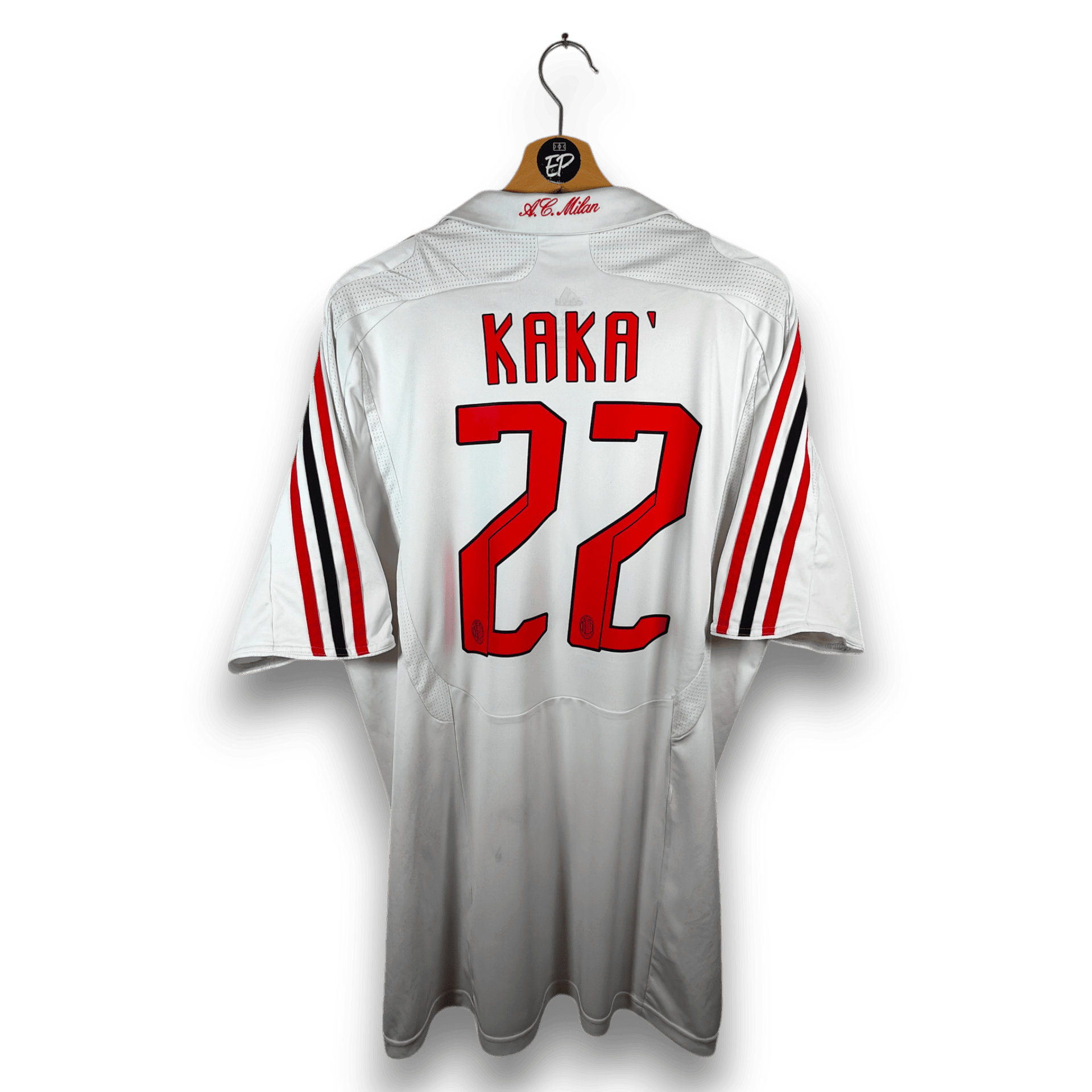 2007-08 AC Milan Away Shirt Kaka #22 - 7/10 - (XL) 694967