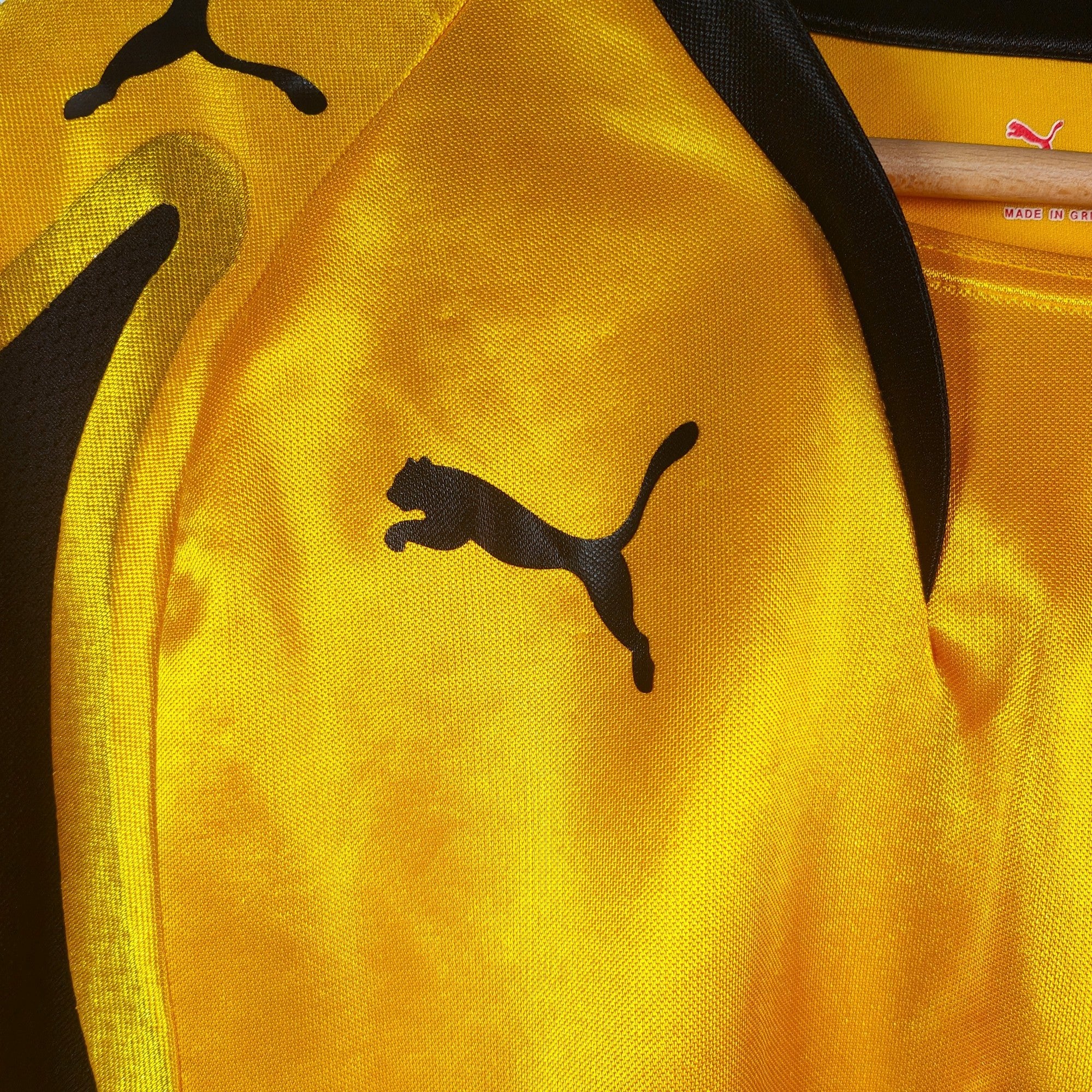 2007 - 08 AEK Athens Home Shirt Rivaldo 10 (L) - Eternal Pitch