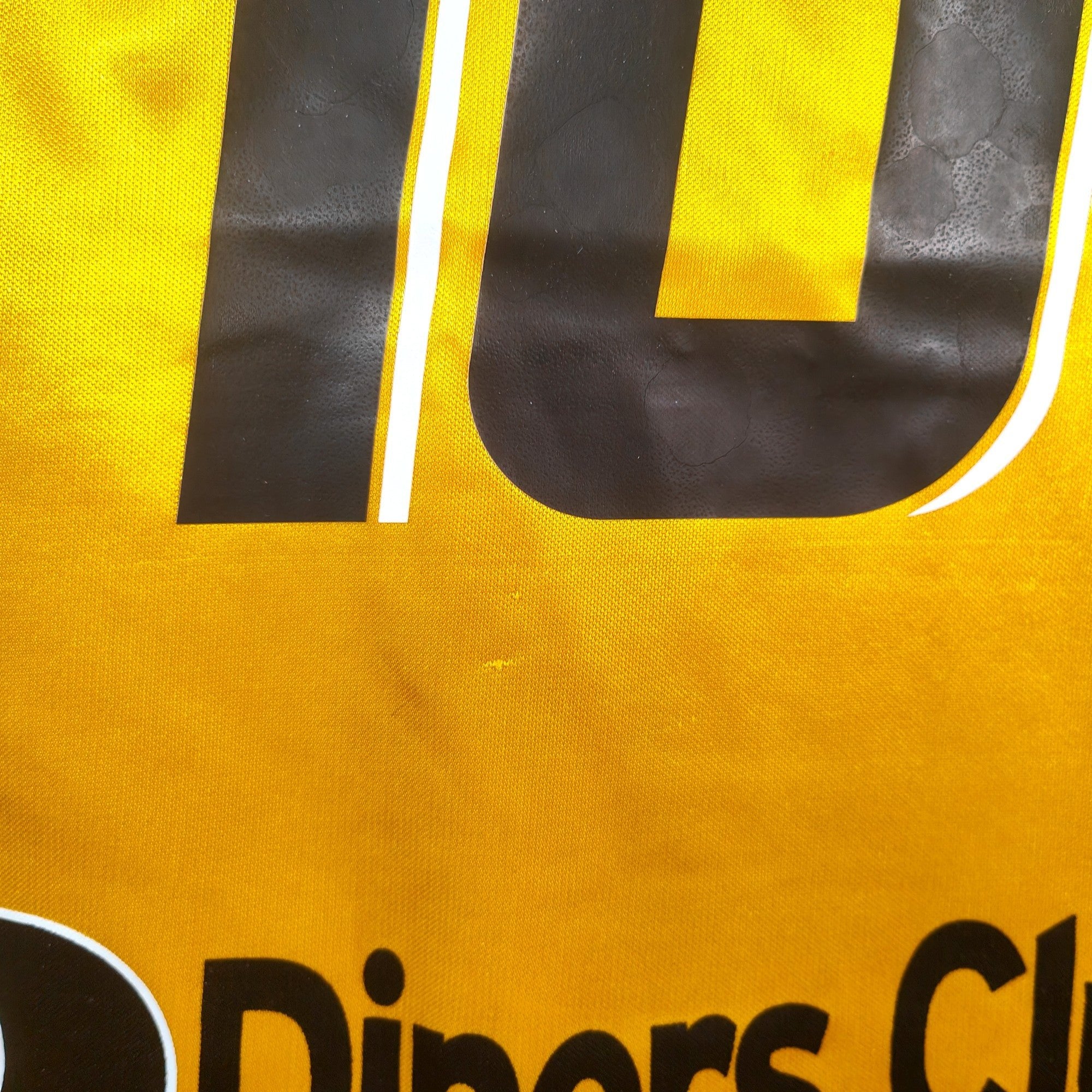 2007 - 08 AEK Athens Home Shirt Rivaldo 10 (L) - Eternal Pitch