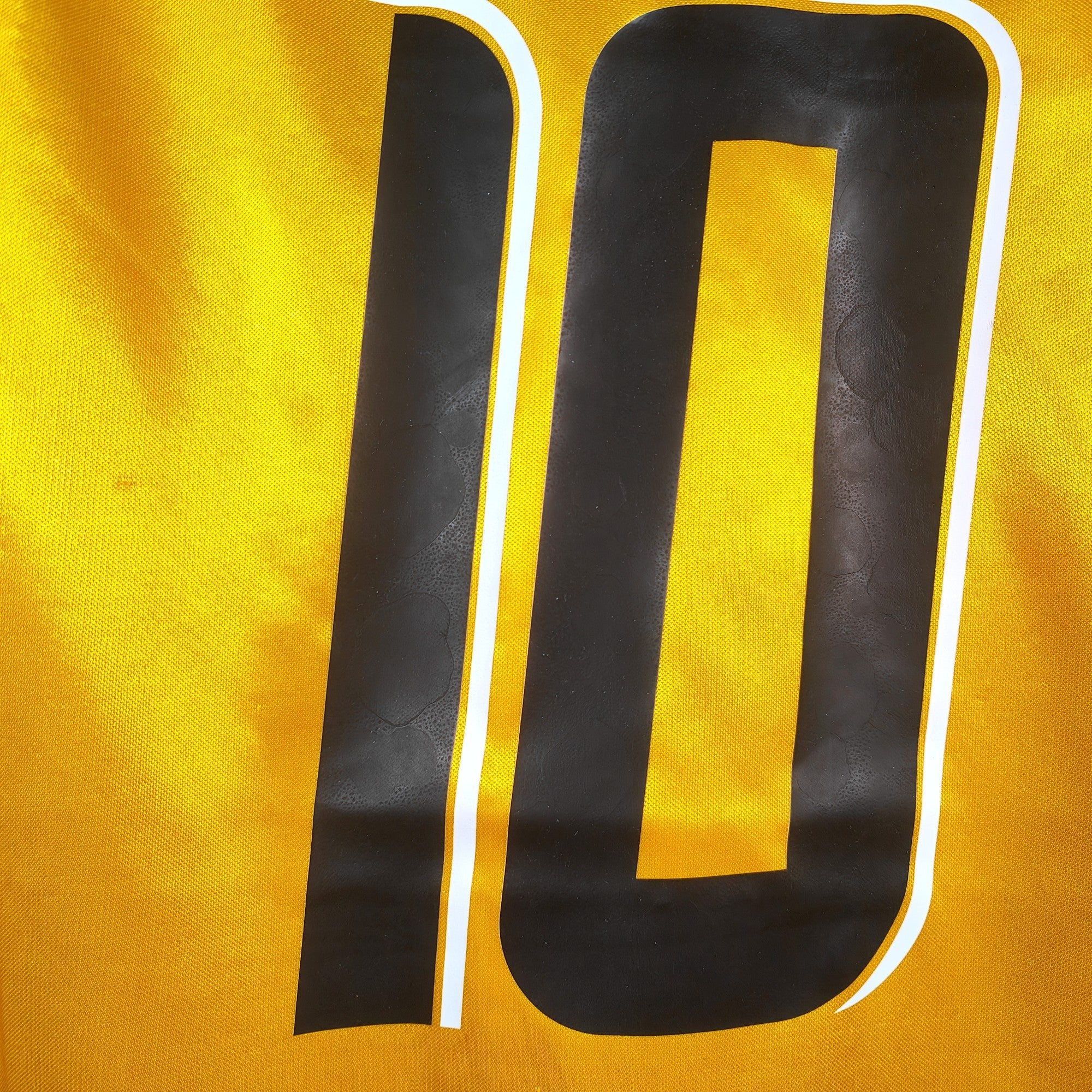 2007 - 08 AEK Athens Home Shirt Rivaldo 10 (L) - Eternal Pitch