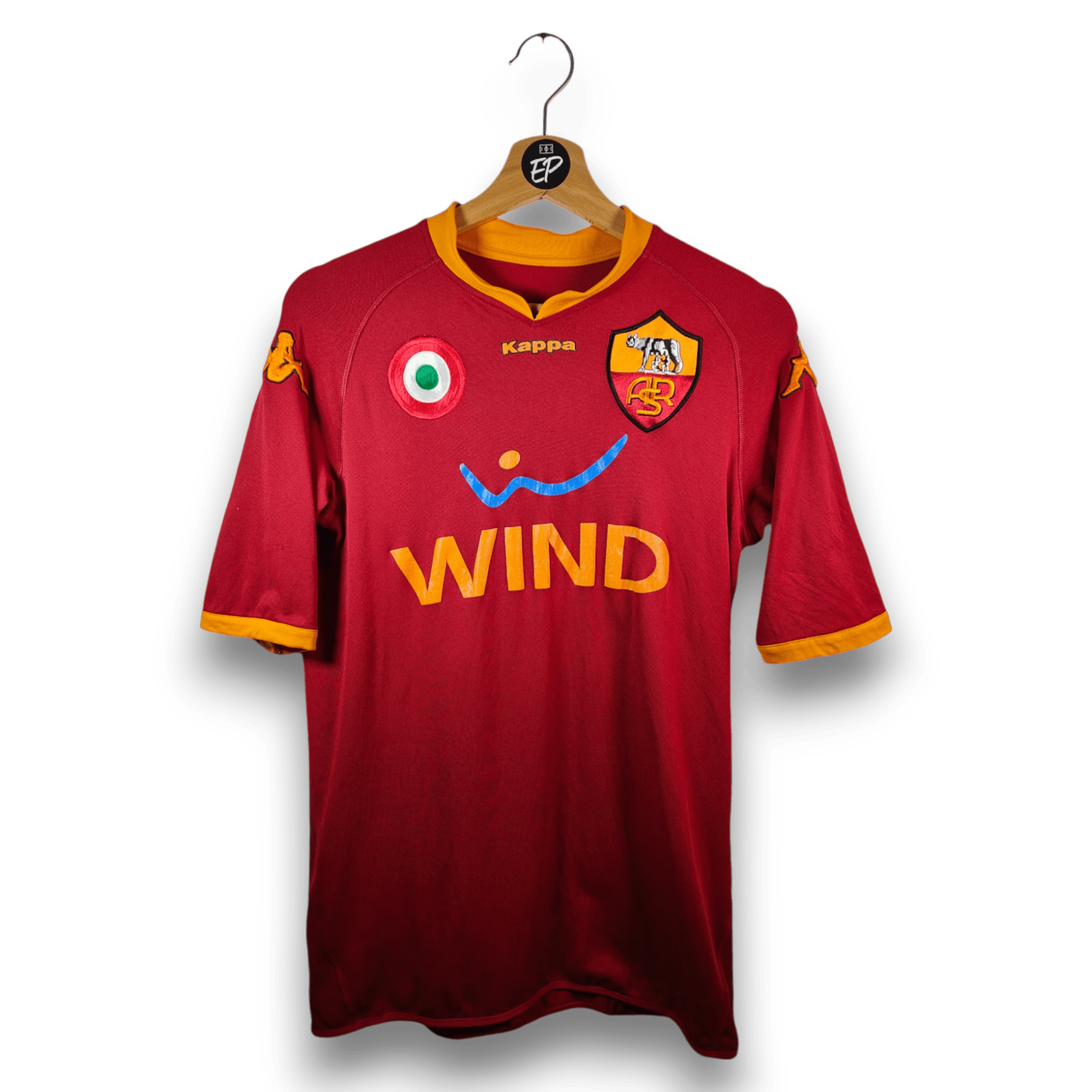 2007 - 08 AS Roma Home Shirt Totti 10 (M) - Eternal Pitch