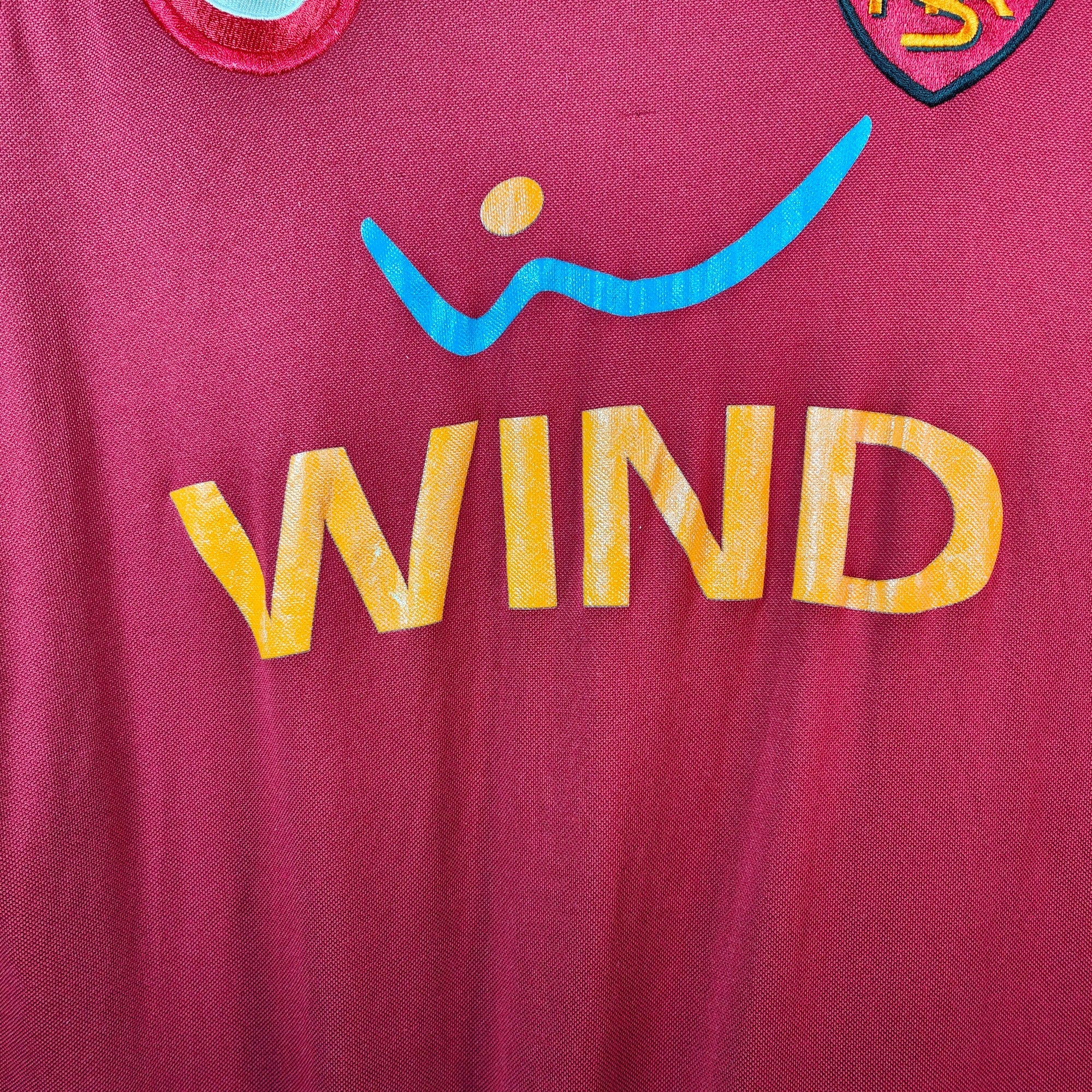 2007 - 08 AS Roma Home Shirt Totti 10 (M) - Eternal Pitch