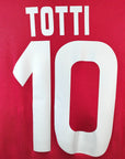 2007 - 08 AS Roma Home Shirt Totti 10 (M) - Eternal Pitch