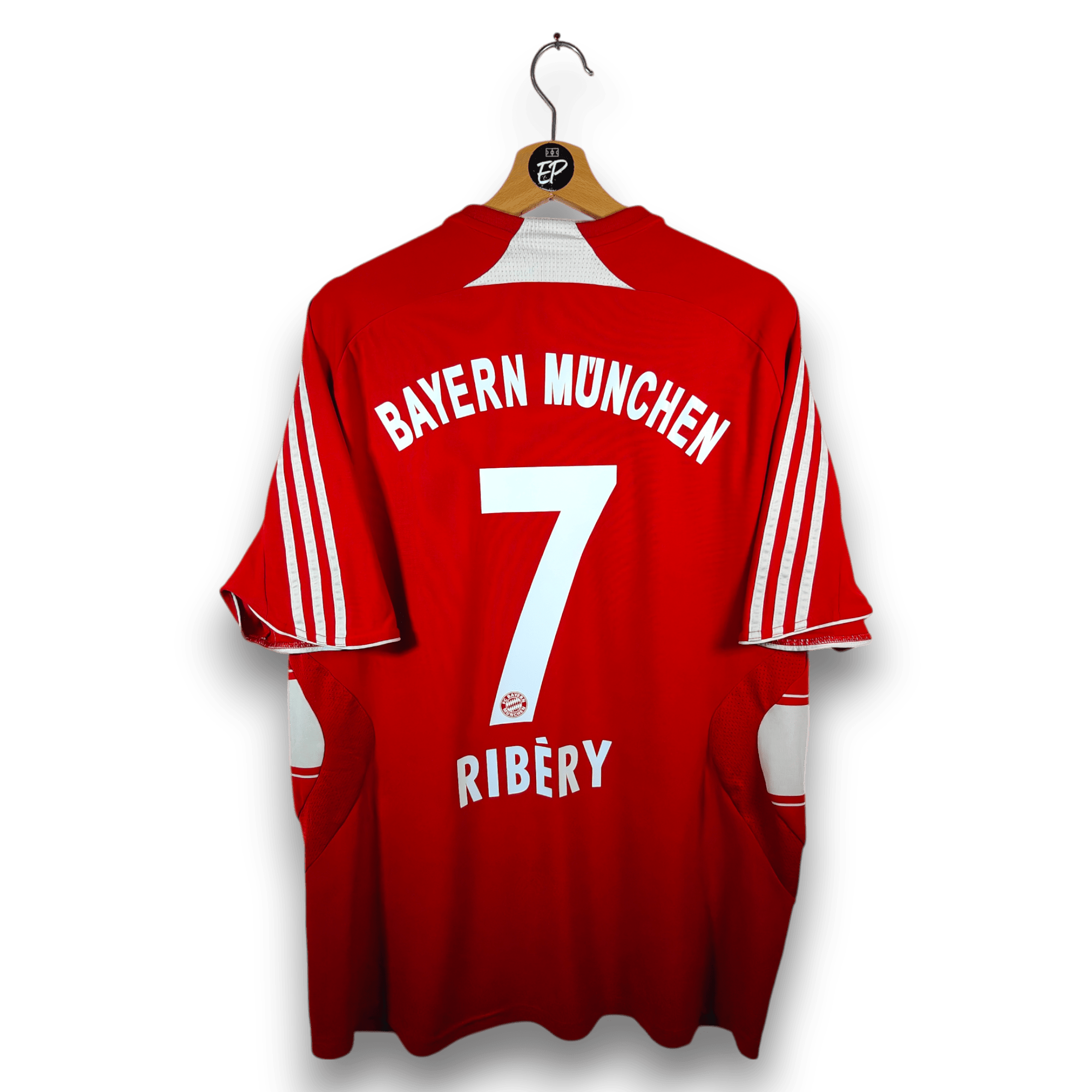 2007 - 08 Bayern Munich Home Shirt Ribery 7 - 8/10 - (L) - Eternal Pitch
