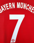 2007 - 08 Bayern Munich Home Shirt Ribery 7 - 9/10 - (L) - Eternal Pitch
