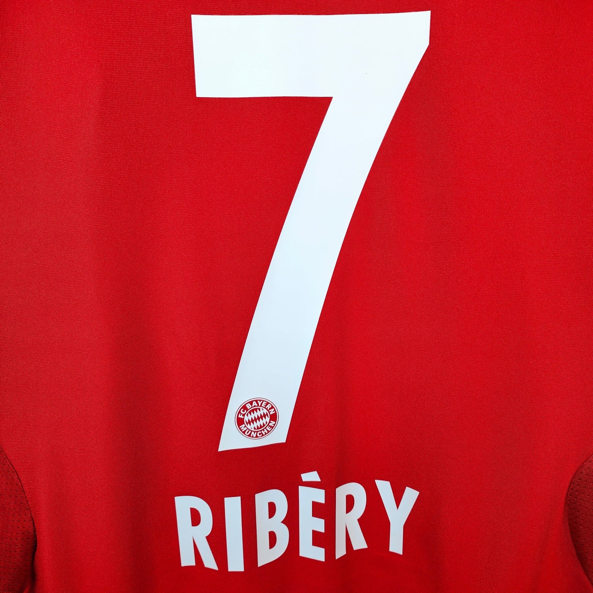 2007 - 08 Bayern Munich Home Shirt Ribery 7 - 9/10 - (L) - Eternal Pitch