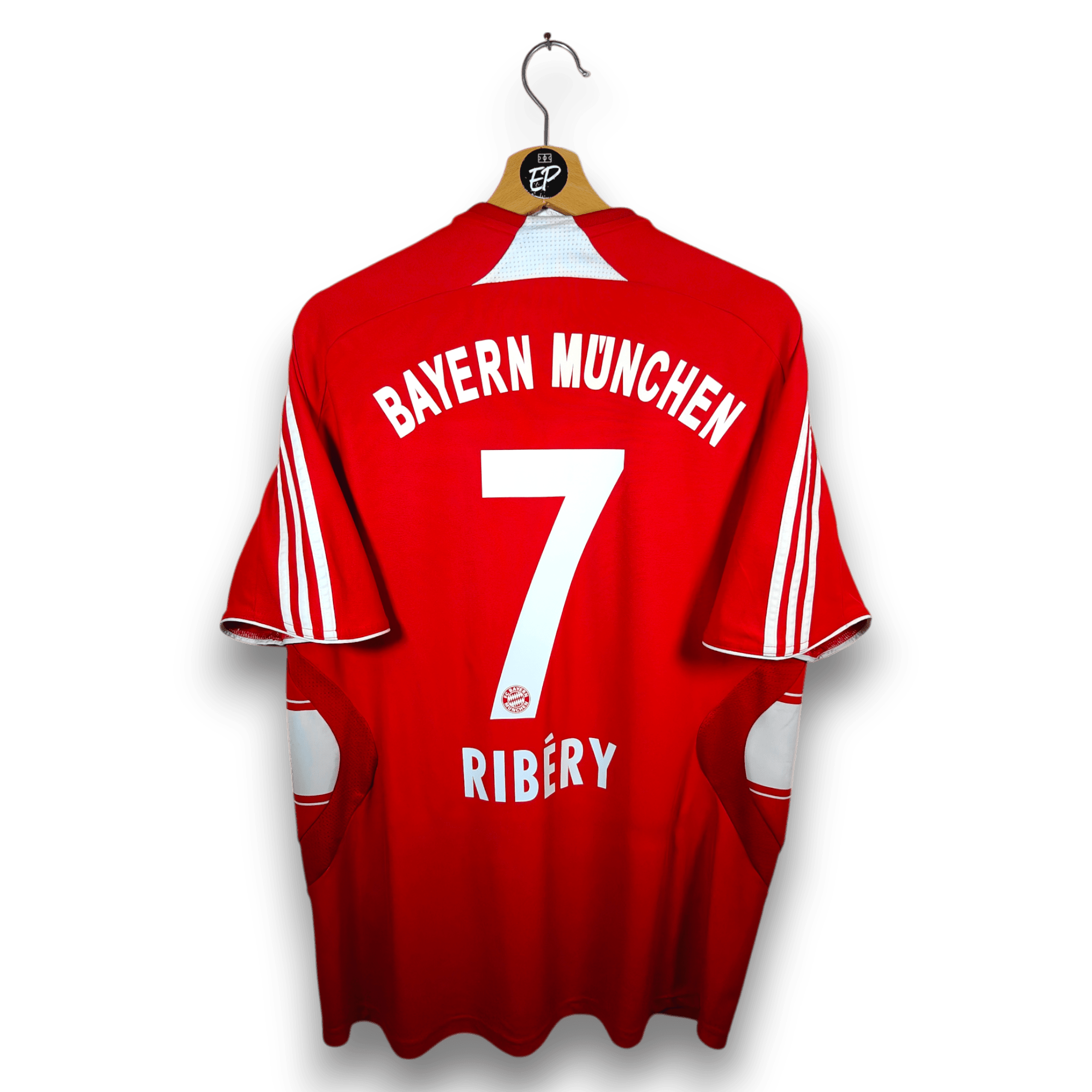 2007 - 08 Bayern Munich Home Shirt Ribery 7 - 9/10 - (L) - Eternal Pitch