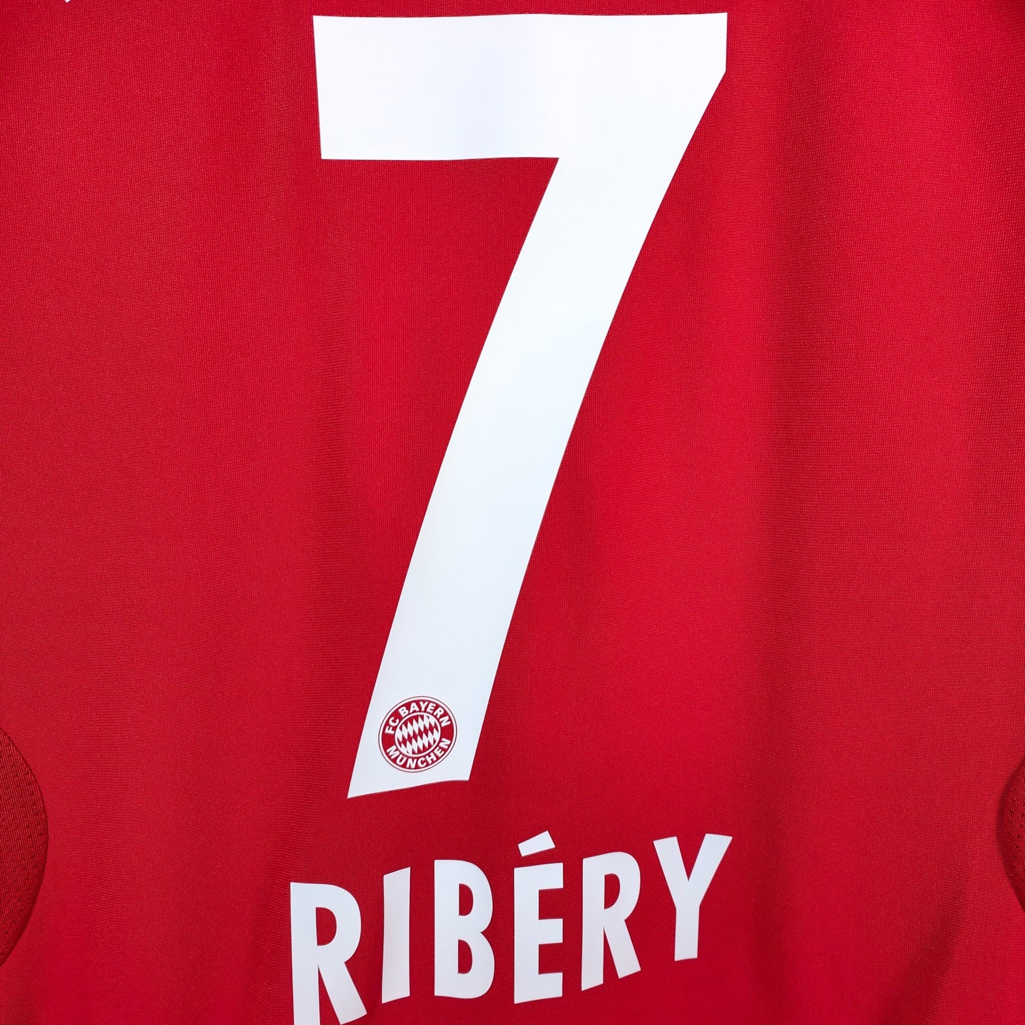 2007 - 08 Bayern Munich Home Shirt Ribery 7 - 9.5/10 - (M) - Eternal Pitch