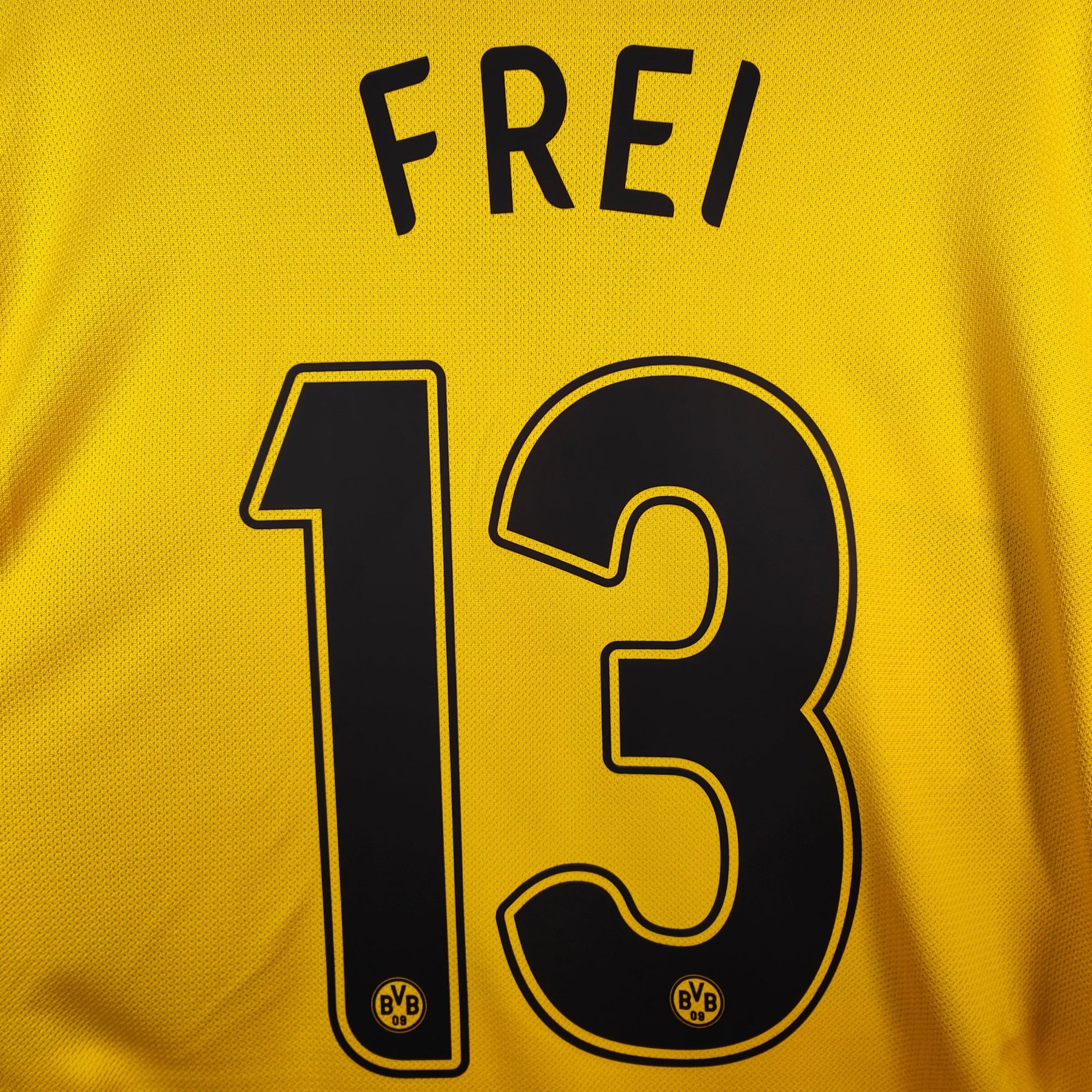 2007 - 08 Borussia Dortmund Home Shirt Frei 13 - 9/10 - (L) - Eternal Pitch