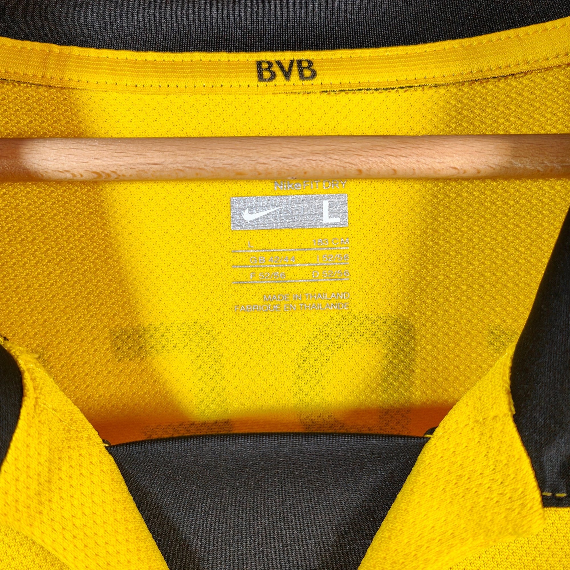 2007 - 08 Borussia Dortmund Home Shirt Frei 13 - 9/10 - (L) - Eternal Pitch