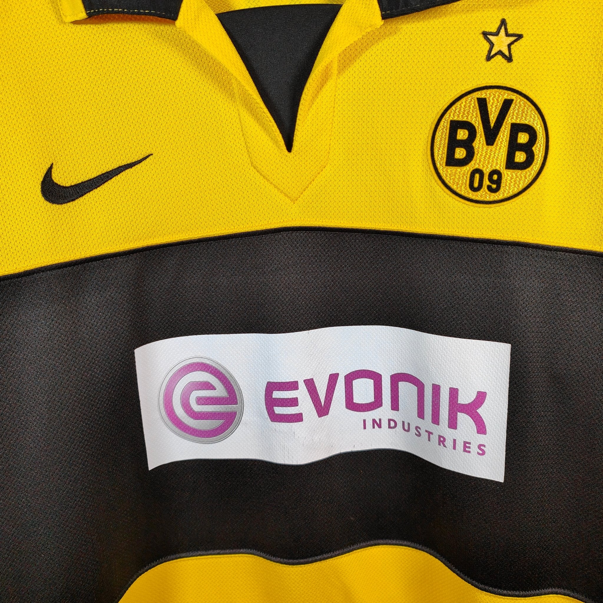 2007-08 Borussia Dortmund Home Shirt Frei #13 - 9/10 - (L