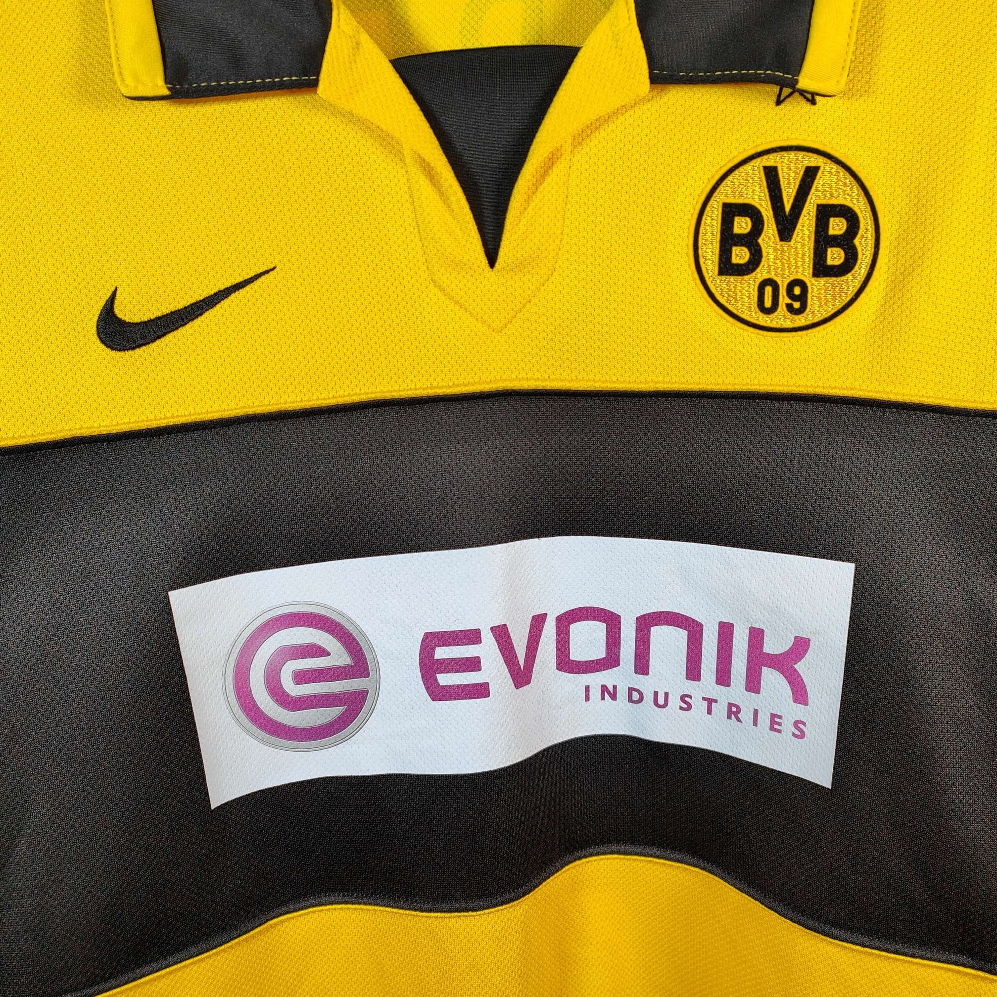 2007 - 08 Borussia Dortmund Home Shirt Frei 13 - 9.5/10 - (S) - Eternal Pitch