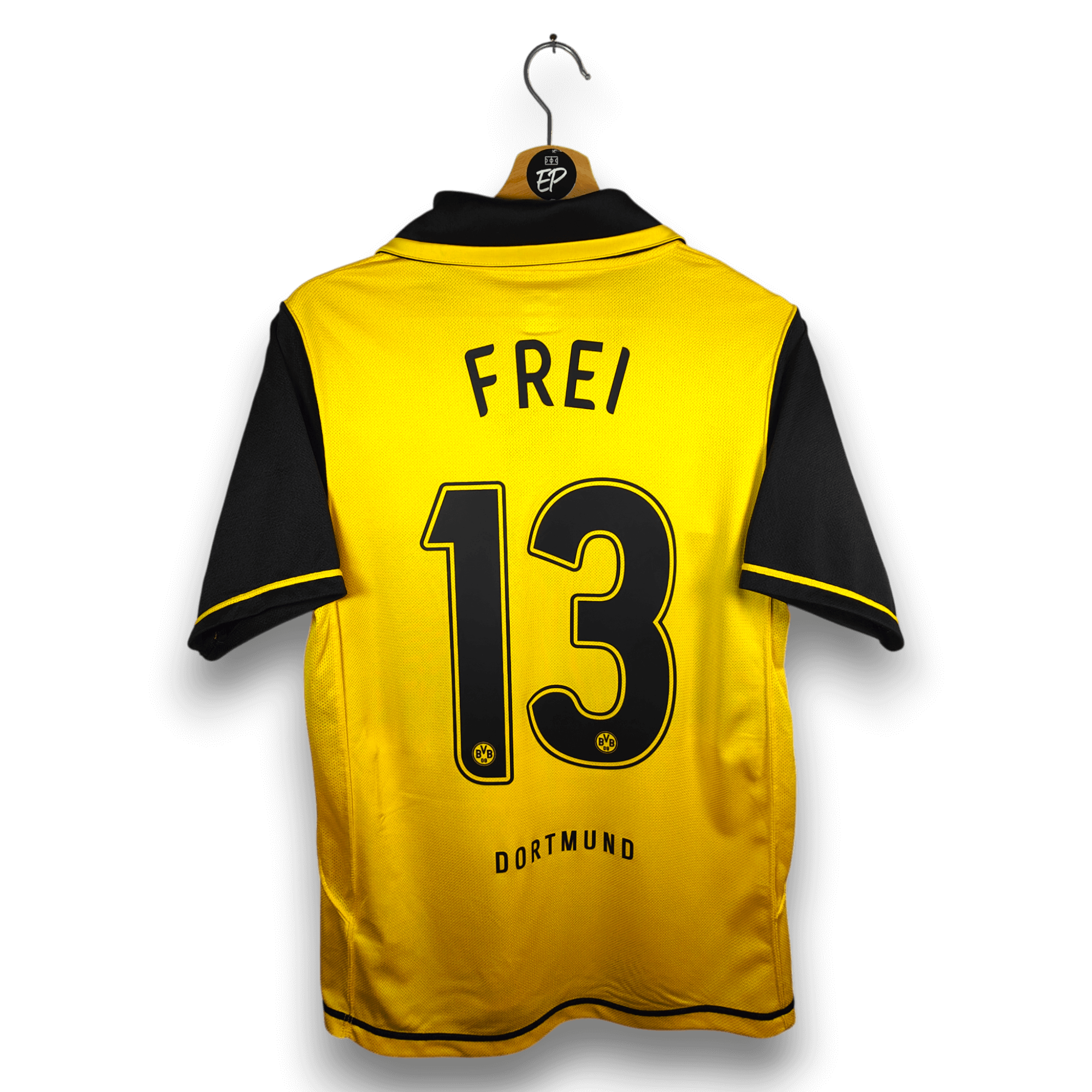 2007 - 08 Borussia Dortmund Home Shirt Frei 13 - 9.5/10 - (S) - Eternal Pitch