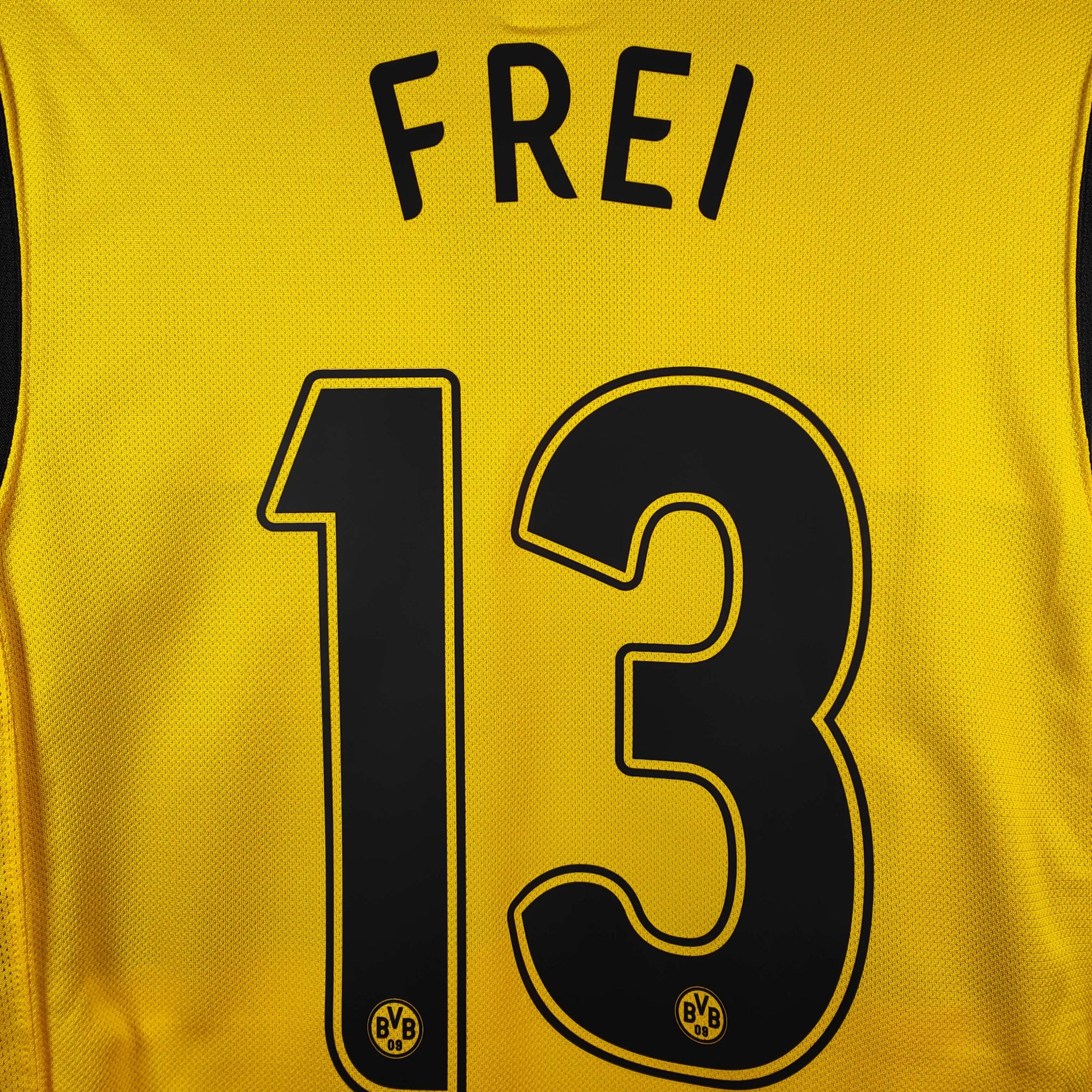 2007 - 08 Borussia Dortmund Home Shirt Frei 13 - 9.5/10 - (S) - Eternal Pitch