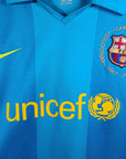 2007 - 08 FC Barcelona Away Shirt Eto’o 9 - 9/10 - (L) - Eternal Pitch