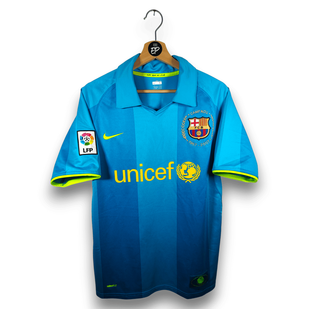 2007-08 FC Barcelona Away Shirt Eto'o #9 2007-08 FC Barcelona Away 2007-08 FC Barcelona Away Shirt Eto'o #9 2007-08 FC Barcelona Away