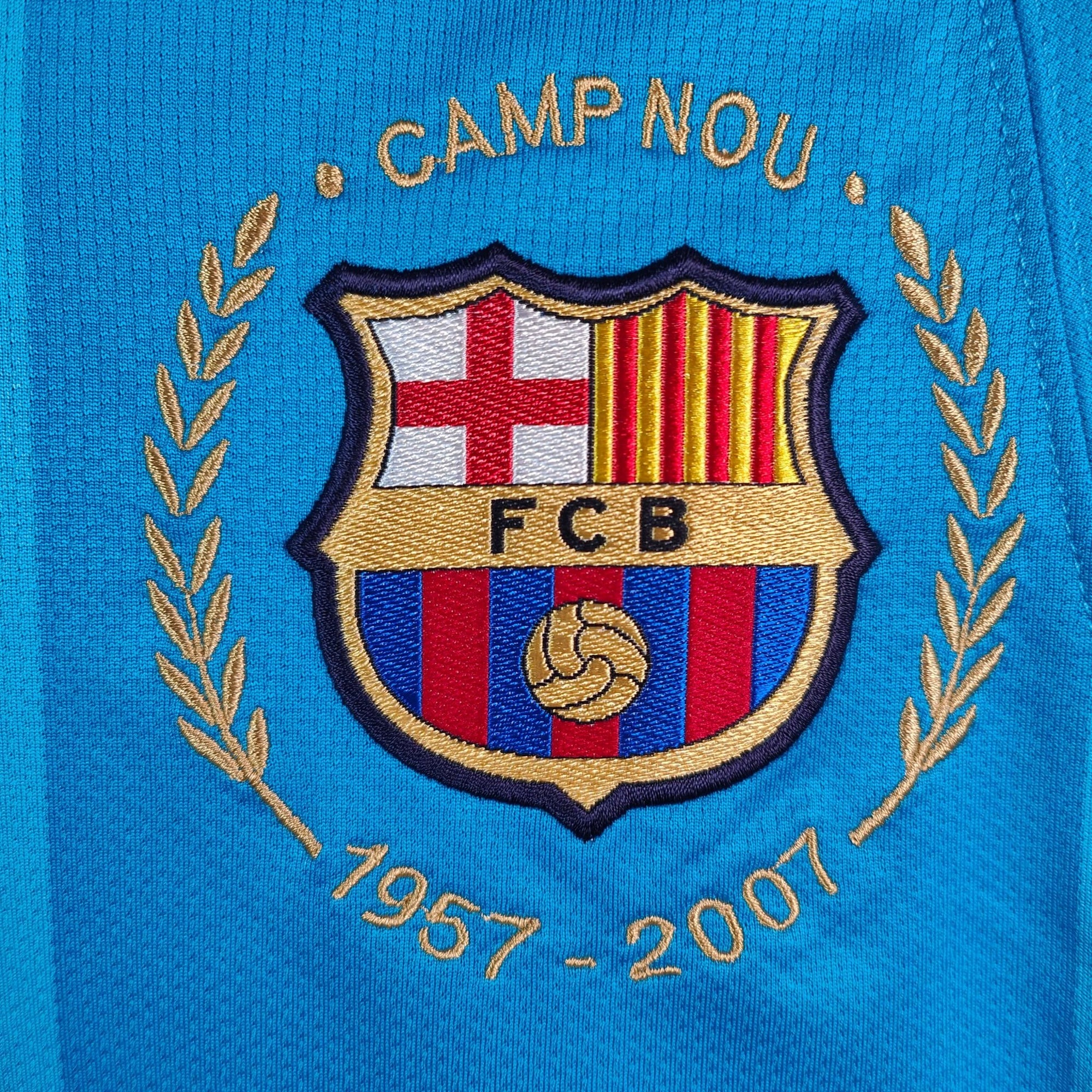 2007 - 08 FC Barcelona Away Shirt Eto’o 9 - 9.5/10 - (S) - Eternal Pitch
