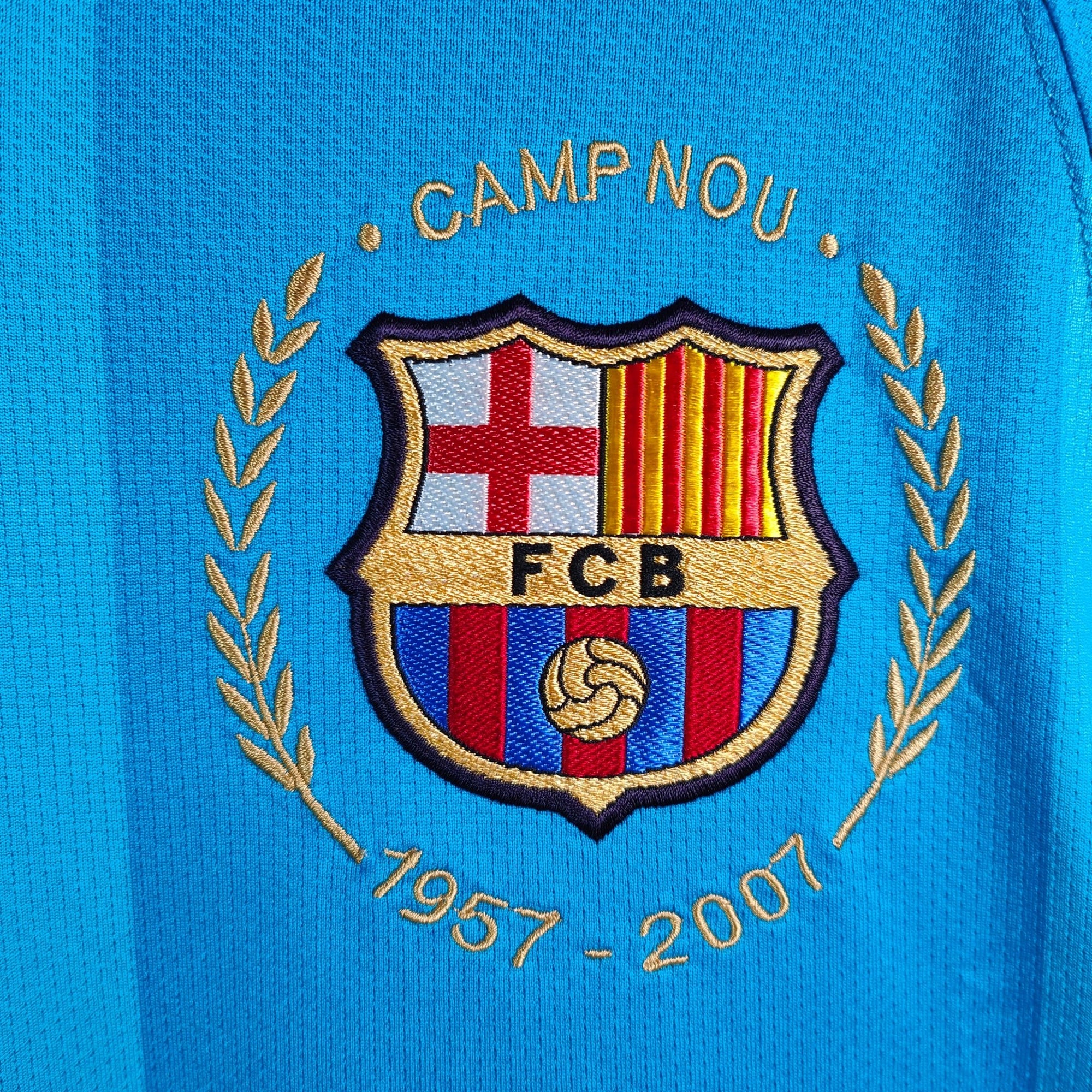 2007 - 08 FC Barcelona Away Shirt Messi 19 - 9/10 - (M) - Eternal Pitch