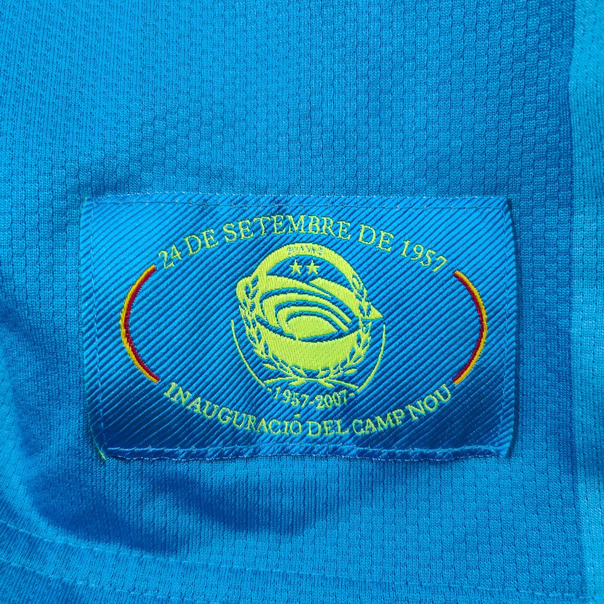 2007 - 08 FC Barcelona Away Shirt Messi 19 (L) - Eternal Pitch