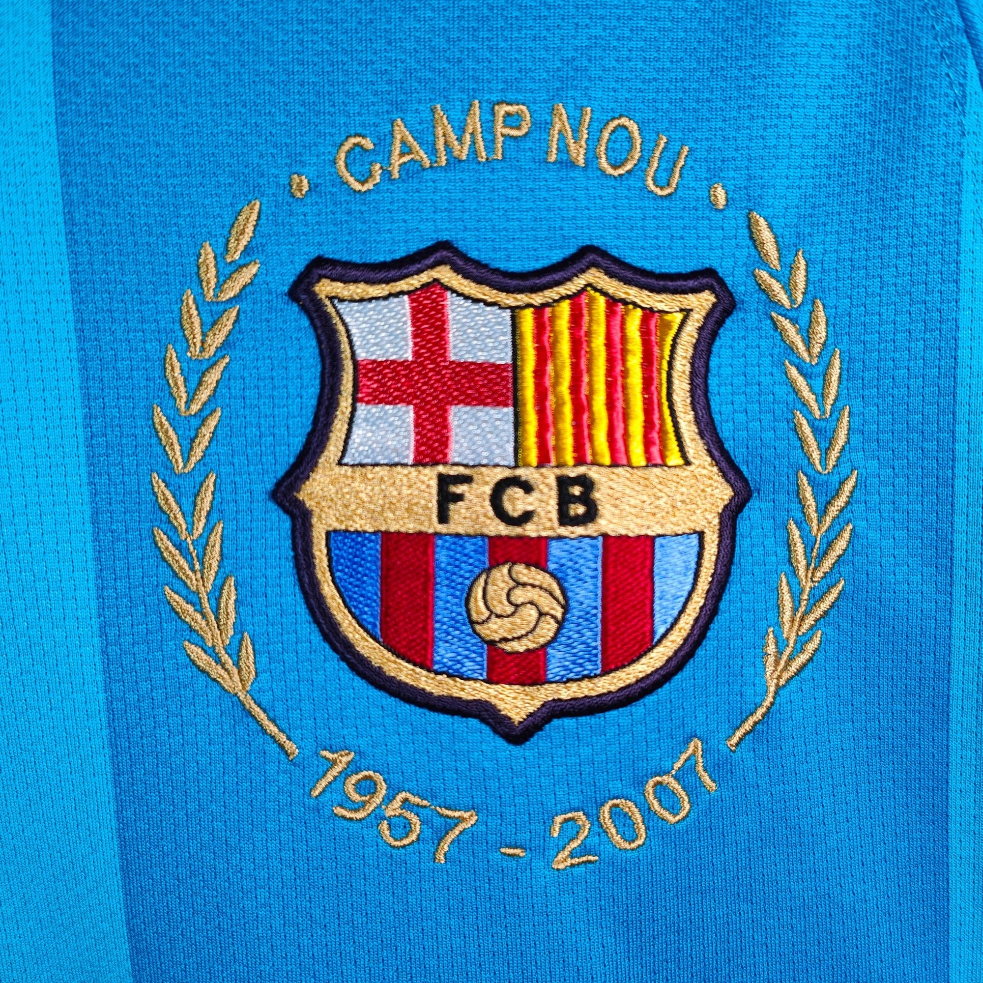 2007 - 08 FC Barcelona Away Shirt Ronaldinho 10 - 9/10 - (M) - Eternal Pitch