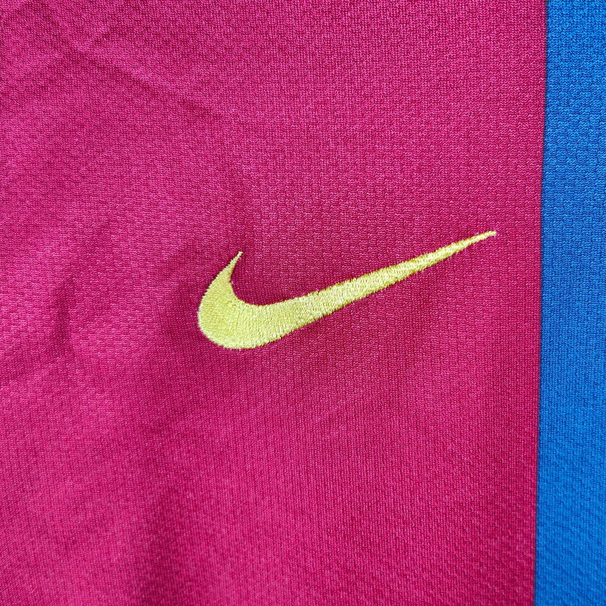 2007 - 08 FC Barcelona Home Shirt Eto’o 9 - 8.5/10 - (S) - Eternal Pitch