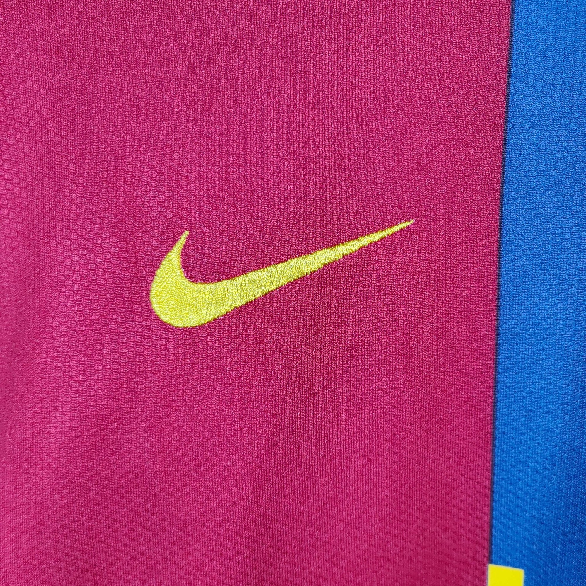 2007 - 08 FC Barcelona Home Shirt Toure Yaya 24 - 8.5/10 - (L) - Eternal Pitch