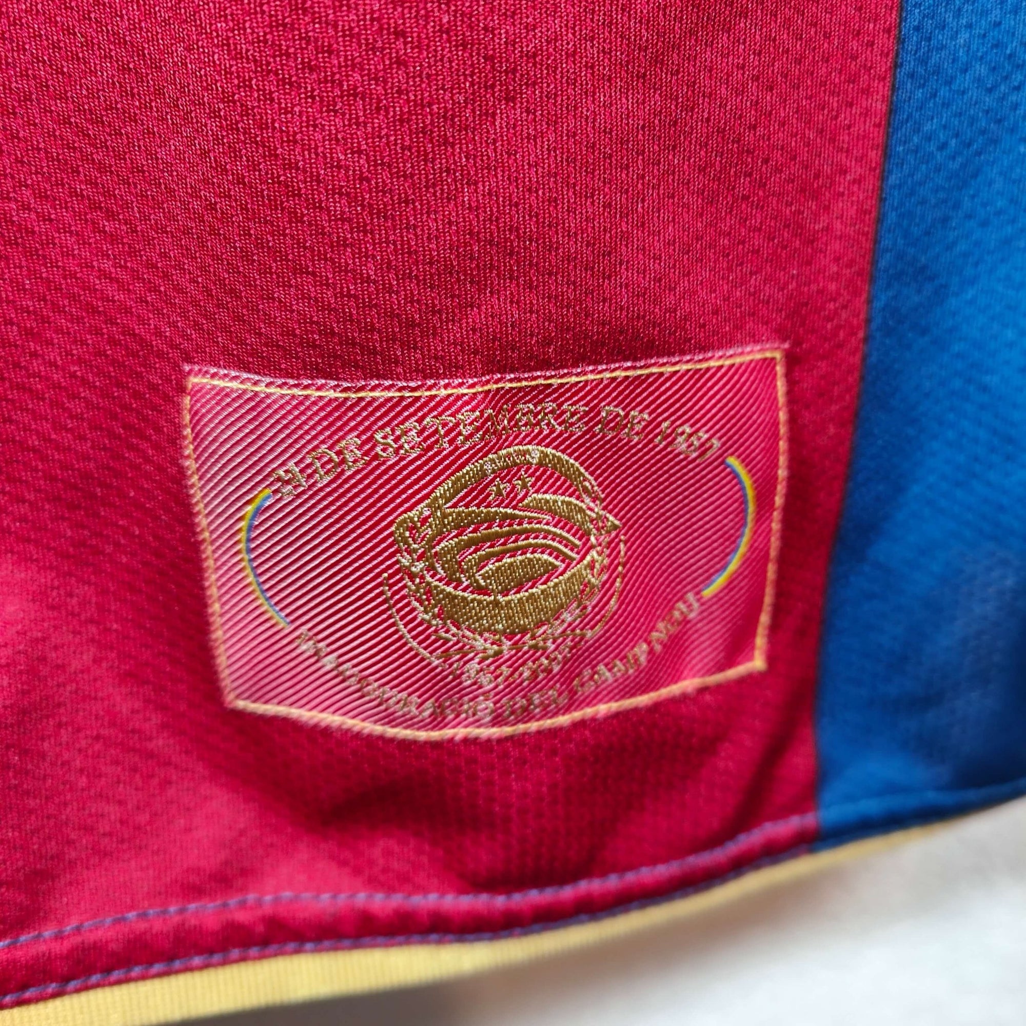 2007 - 08 FC Barcelona Home Shirt Toure Yaya 24 - 8.5/10 - (L) - Eternal Pitch