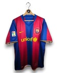2007 - 08 FC Barcelona Home Shirt Toure Yaya 24 - 8.5/10 - (XL) - Eternal Pitch