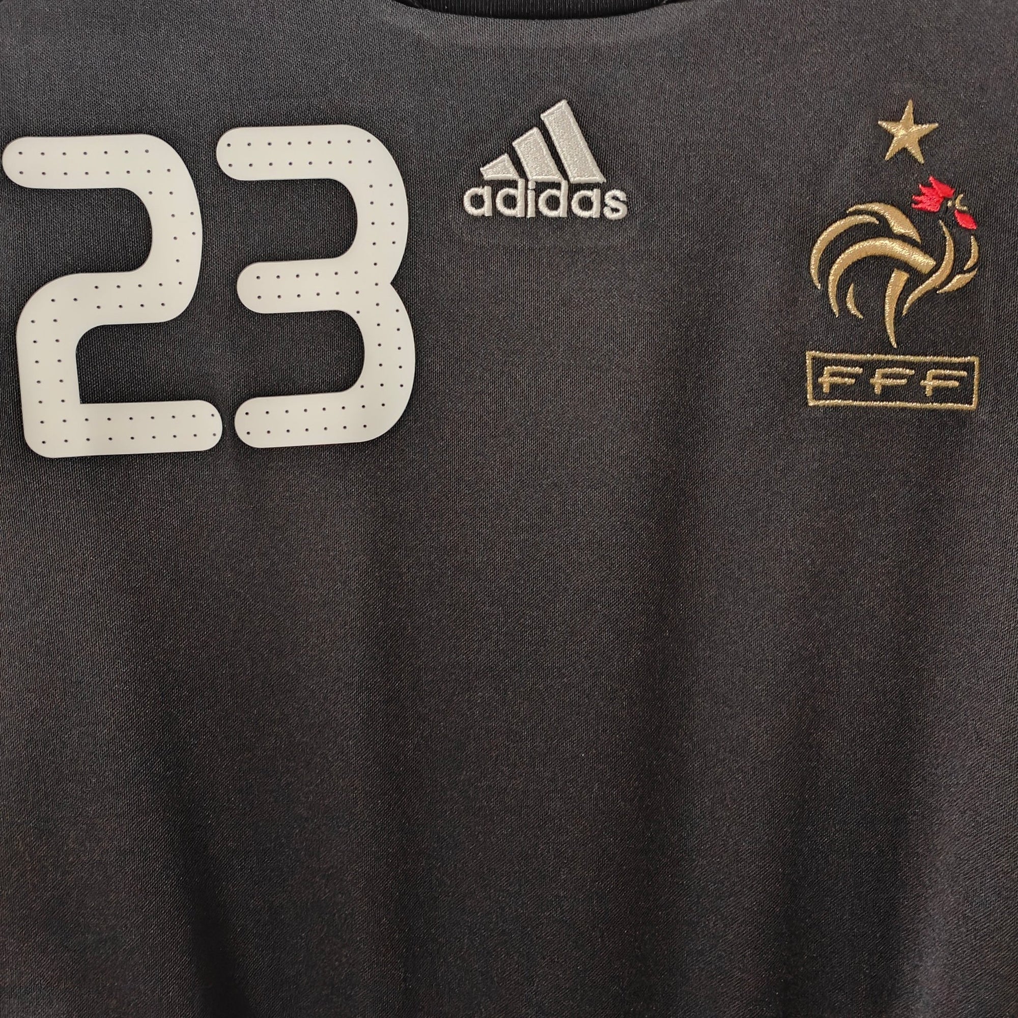 2007 - 08 France GK Shirt Coupet 23 - 9.5/10 - (L) - Eternal Pitch