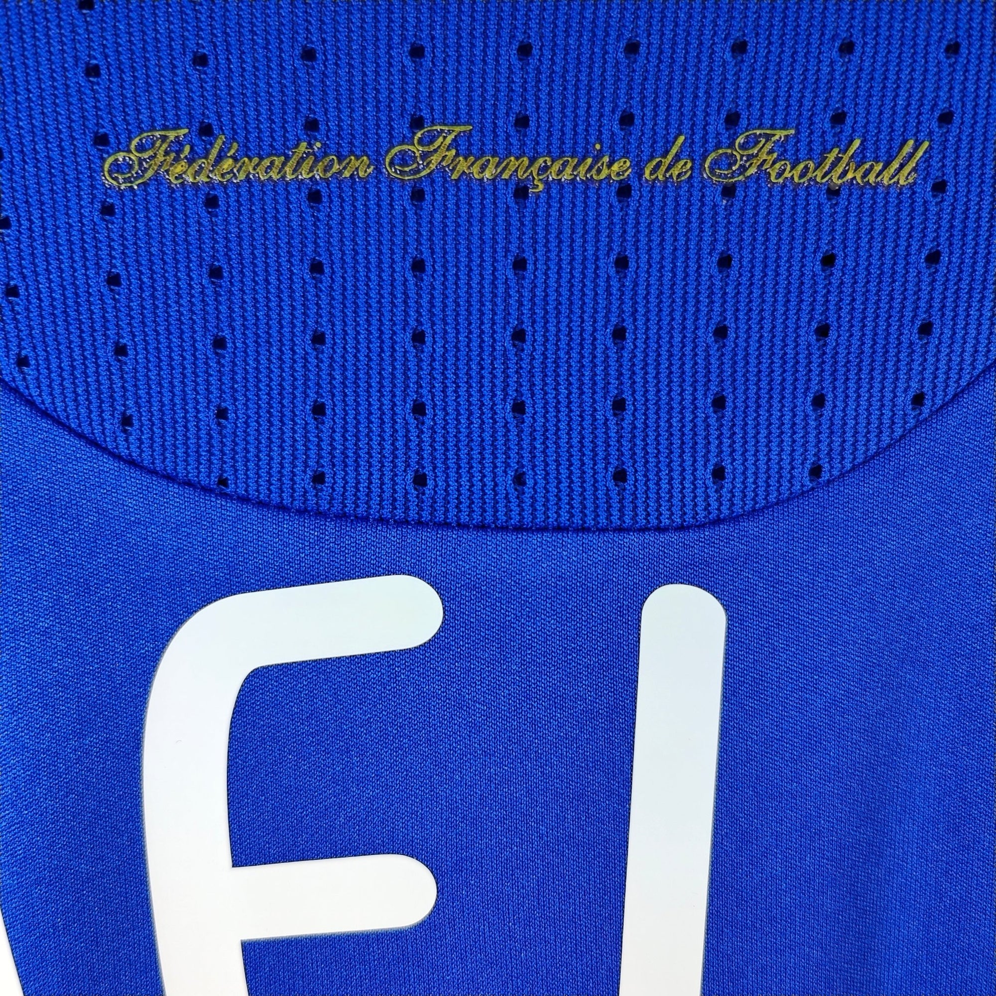 2007 - 08 France Home Shirt Anelka 8 (XL) - Eternal Pitch