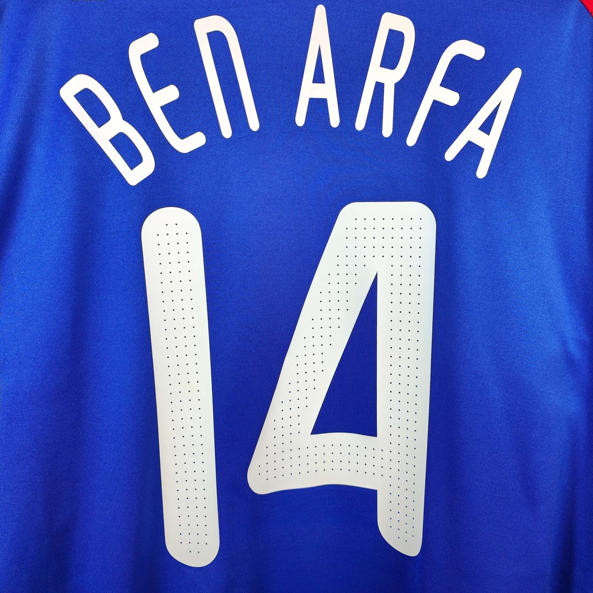 2007 - 08 France Home Shirt Ben Arfa 14 - 9/10 - (XL) - Eternal Pitch
