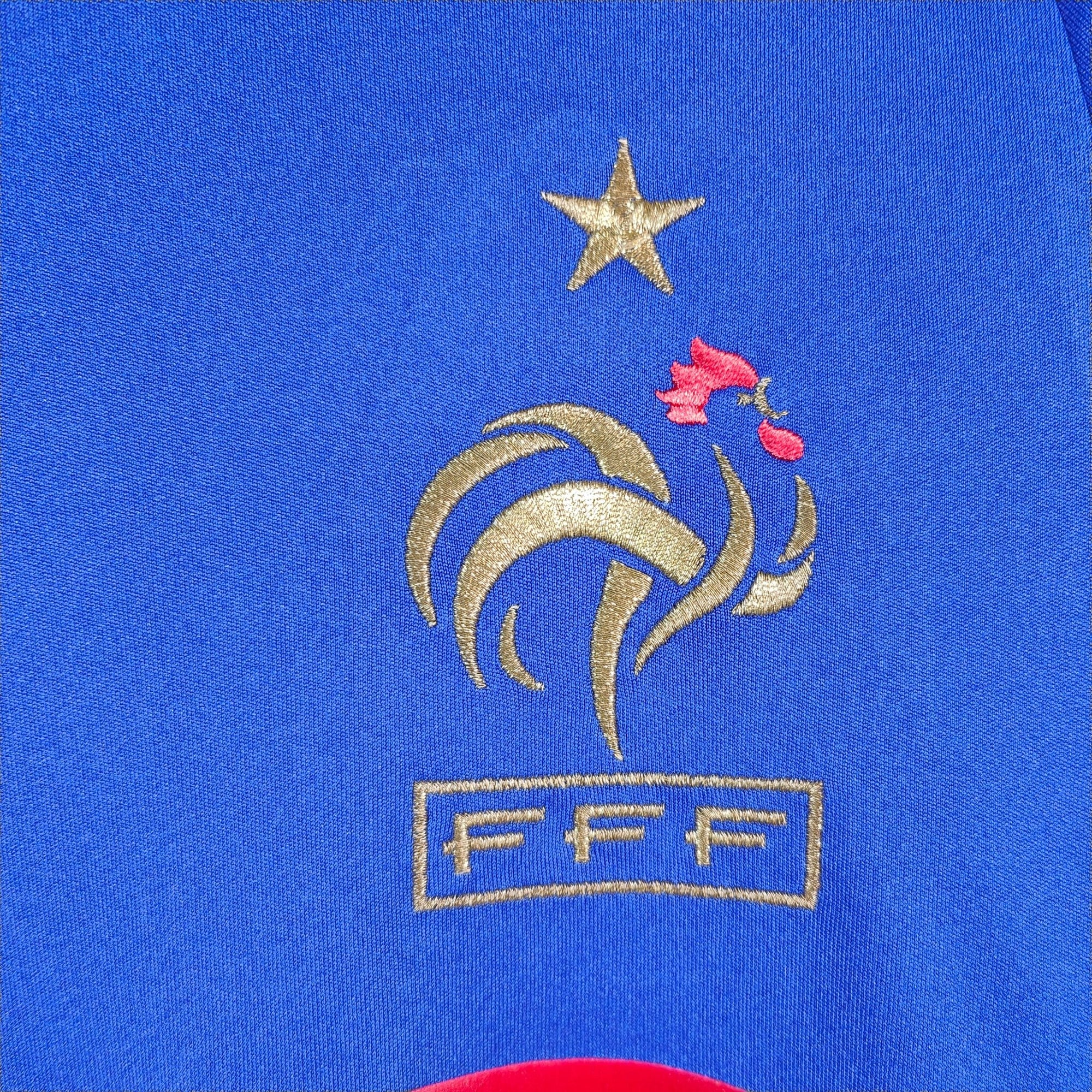 2007 - 08 France Home Shirt Benzema 9 - 9/10 - (M) - Eternal Pitch