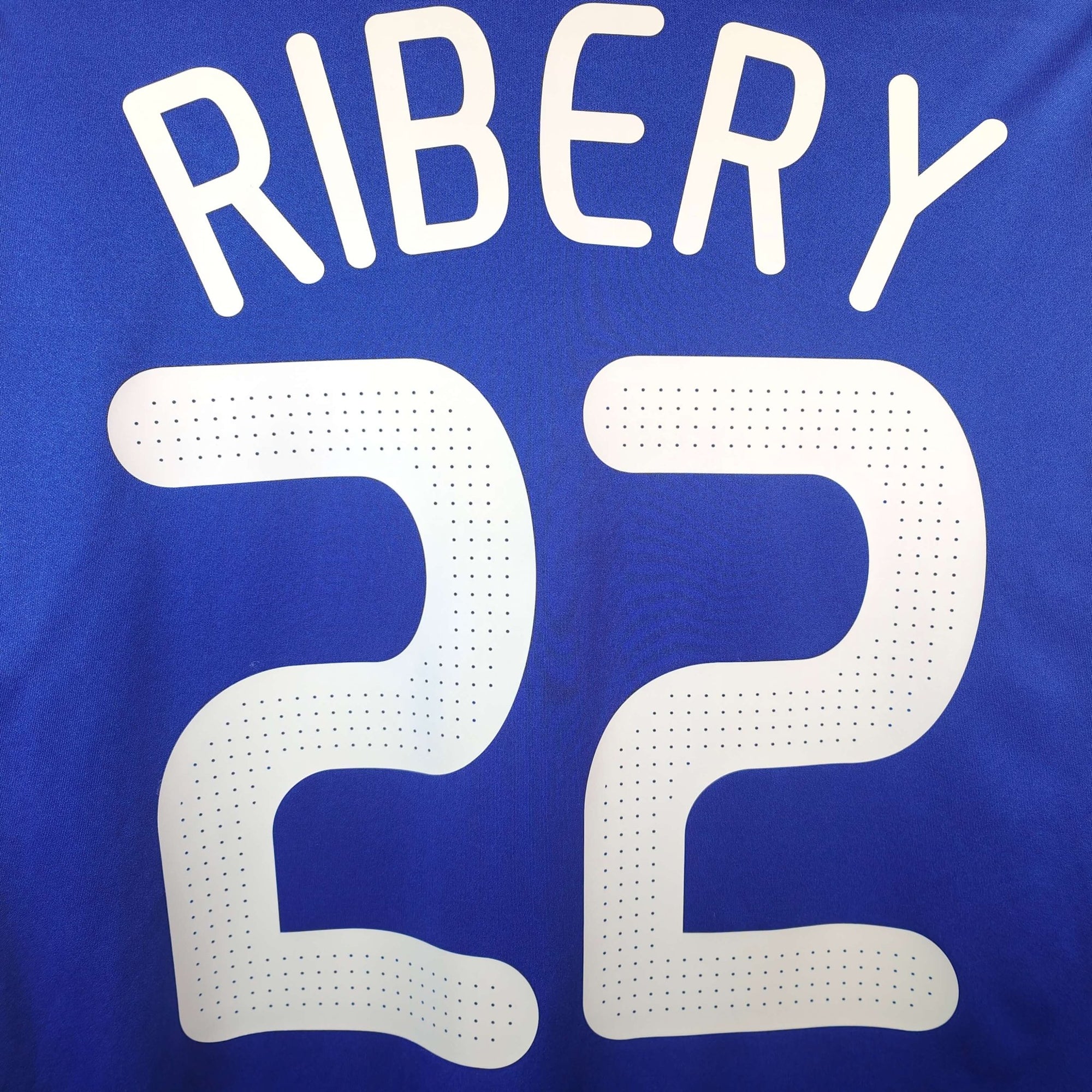 2007 - 08 France Home Shirt Ribery 22 - 7.5/10 - (L) - Eternal Pitch