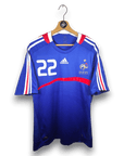 2007 - 08 France Home Shirt Ribery 22 - 7.5/10 - (L) - Eternal Pitch
