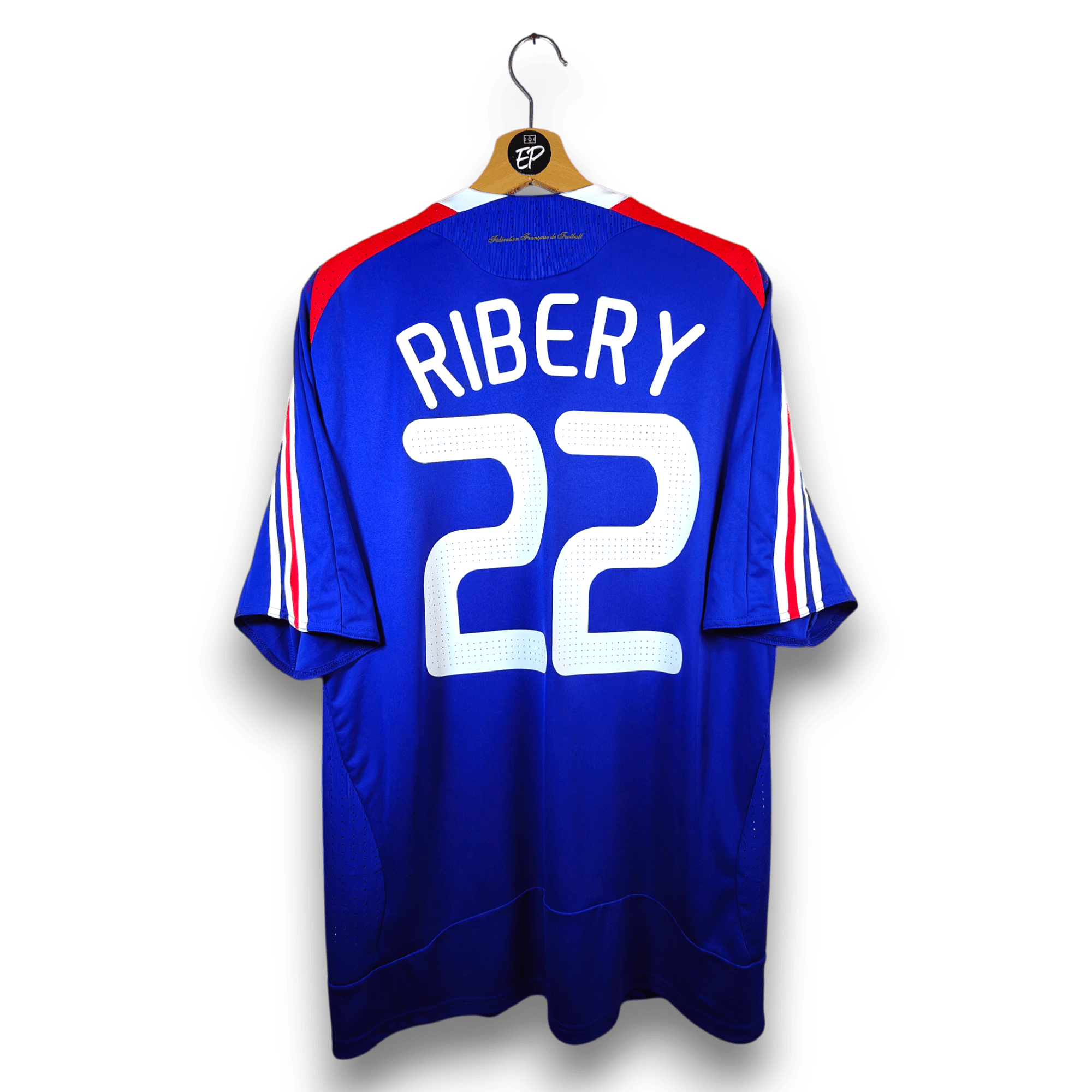 2007 - 08 France Home Shirt Ribery 22 - BNWT - (XL) - Eternal Pitch