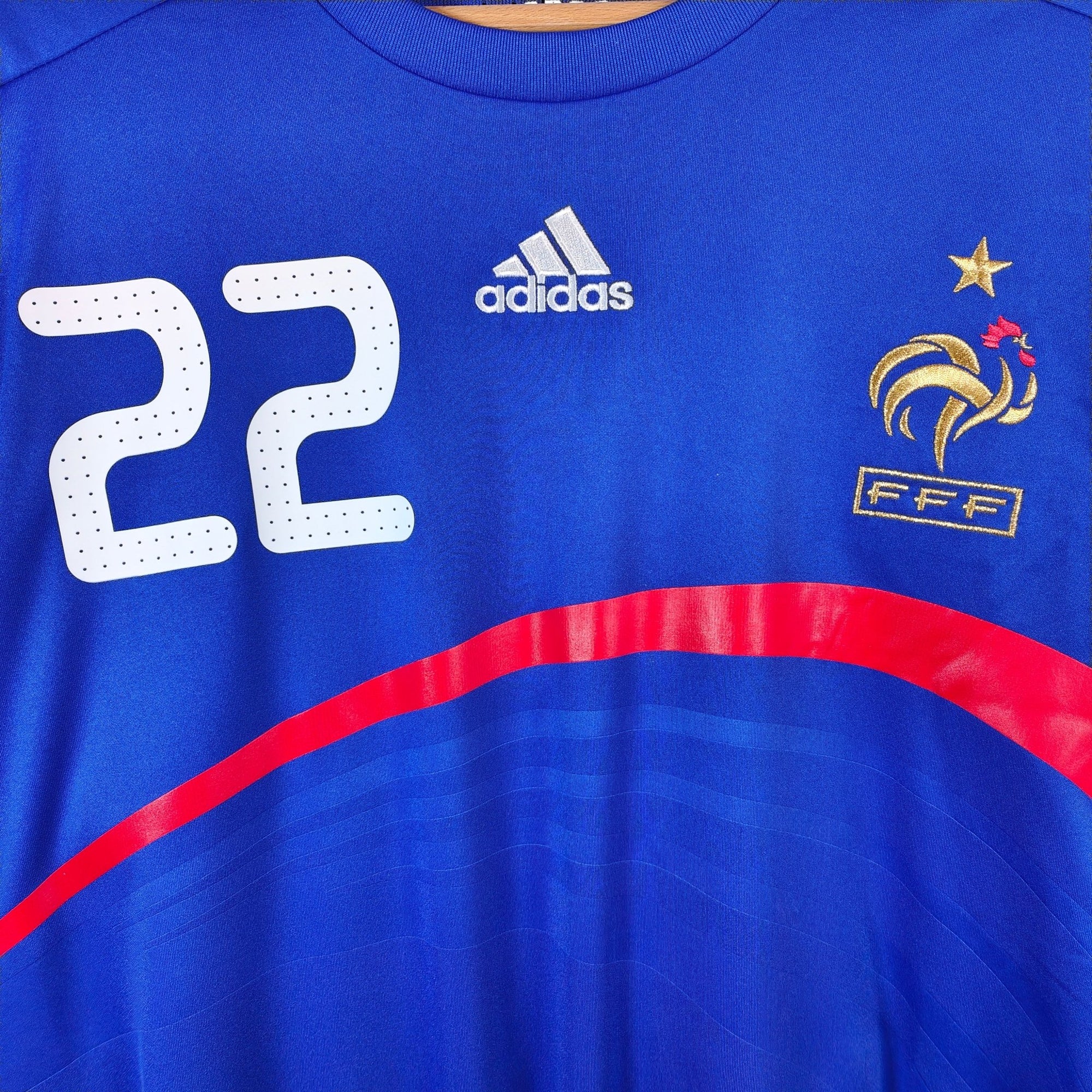 2007 - 08 France Home Shirt Ribery 22 - BNWT - (XL) - Eternal Pitch