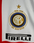 2007 - 08 Inter Milan Away Centenary Shirt Zanetti 4 - 8/10 - (L) - Eternal Pitch