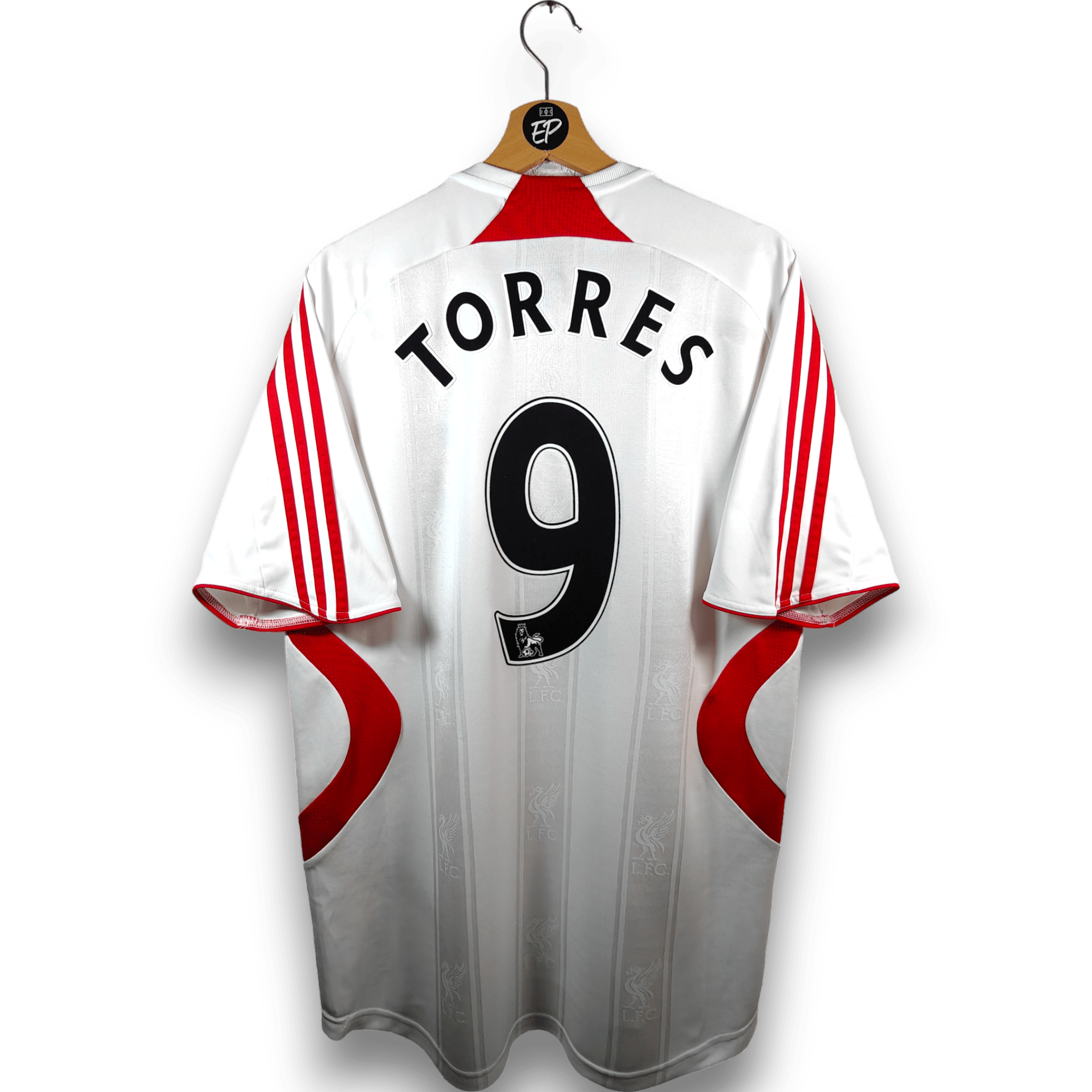 2007 - 08 Liverpool Away Shirt Torres 9 (L) - Eternal Pitch