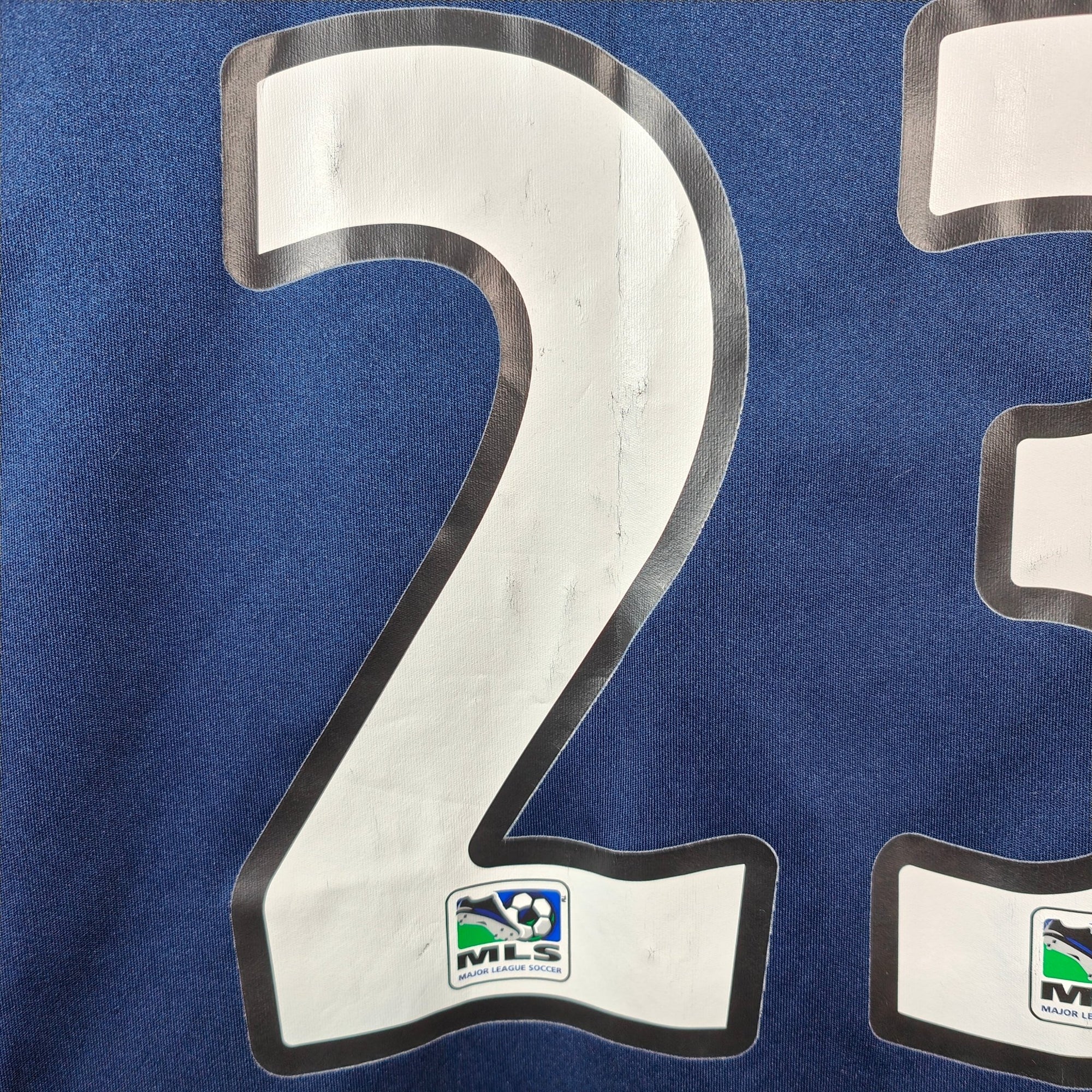 2007 - 08 Los Angeles Galaxy Away Shirt Beckham 23 - 8/10 - (M) - Eternal Pitch