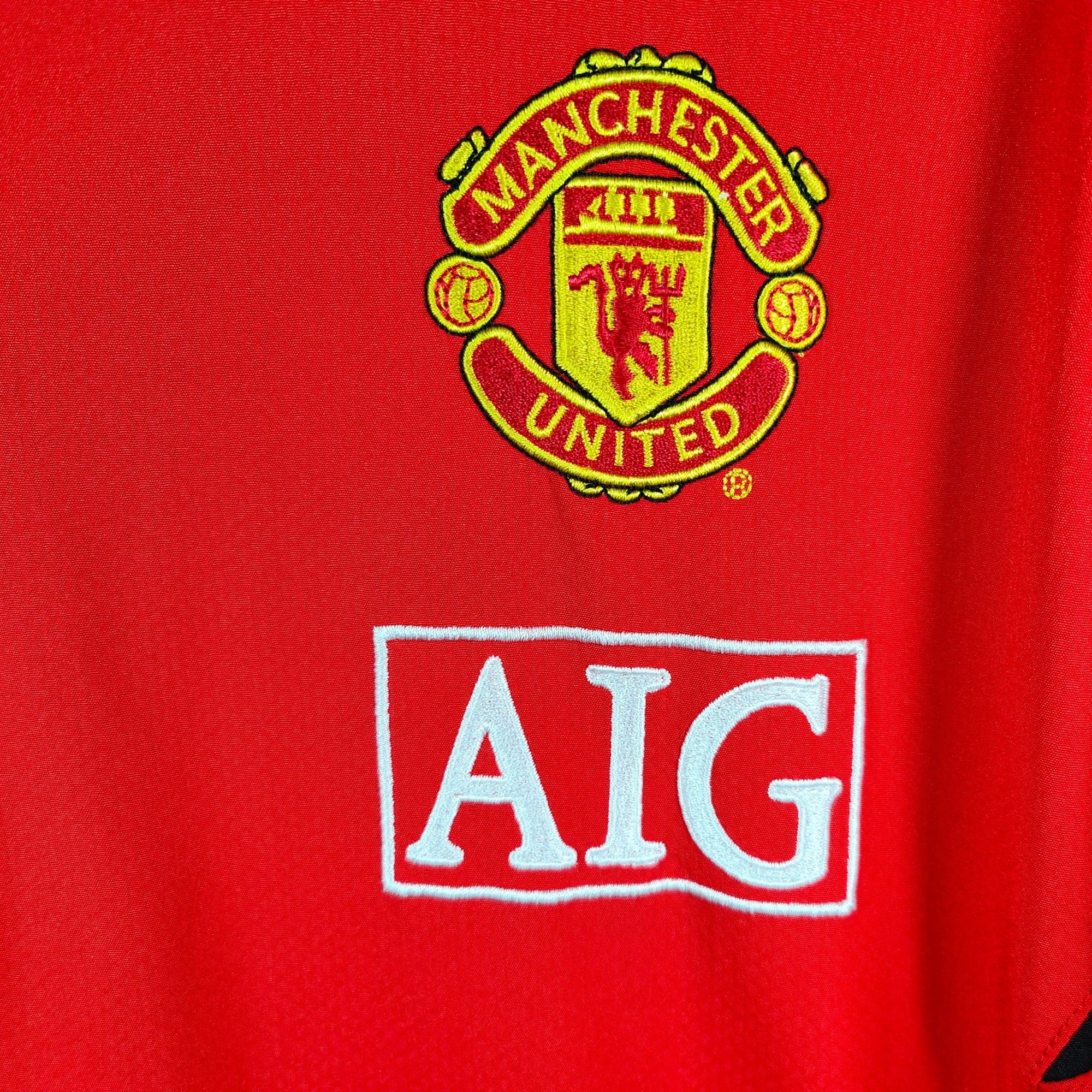 2007 - 08 Manchester United Vest - 9/10 - (L) - Eternal Pitch
