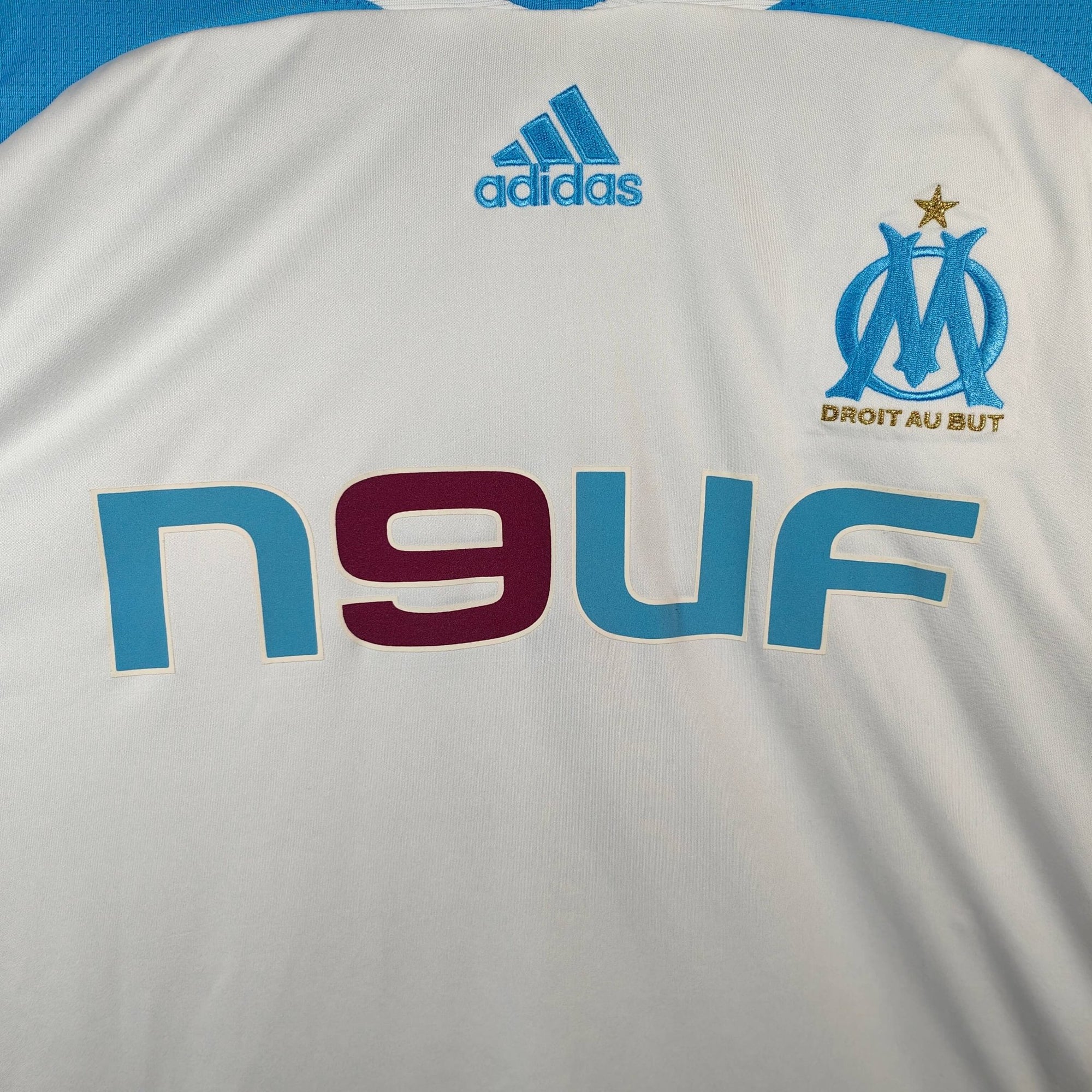 2007 - 08 Olympique Marseille Home Shirt Cisse 9 - 9.5/10 - (XXL) - Eternal Pitch