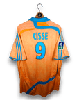 2007 - 08 Olympique Marseille Third Shirt Cisse 9 - 8/10 - (XL) - Eternal Pitch