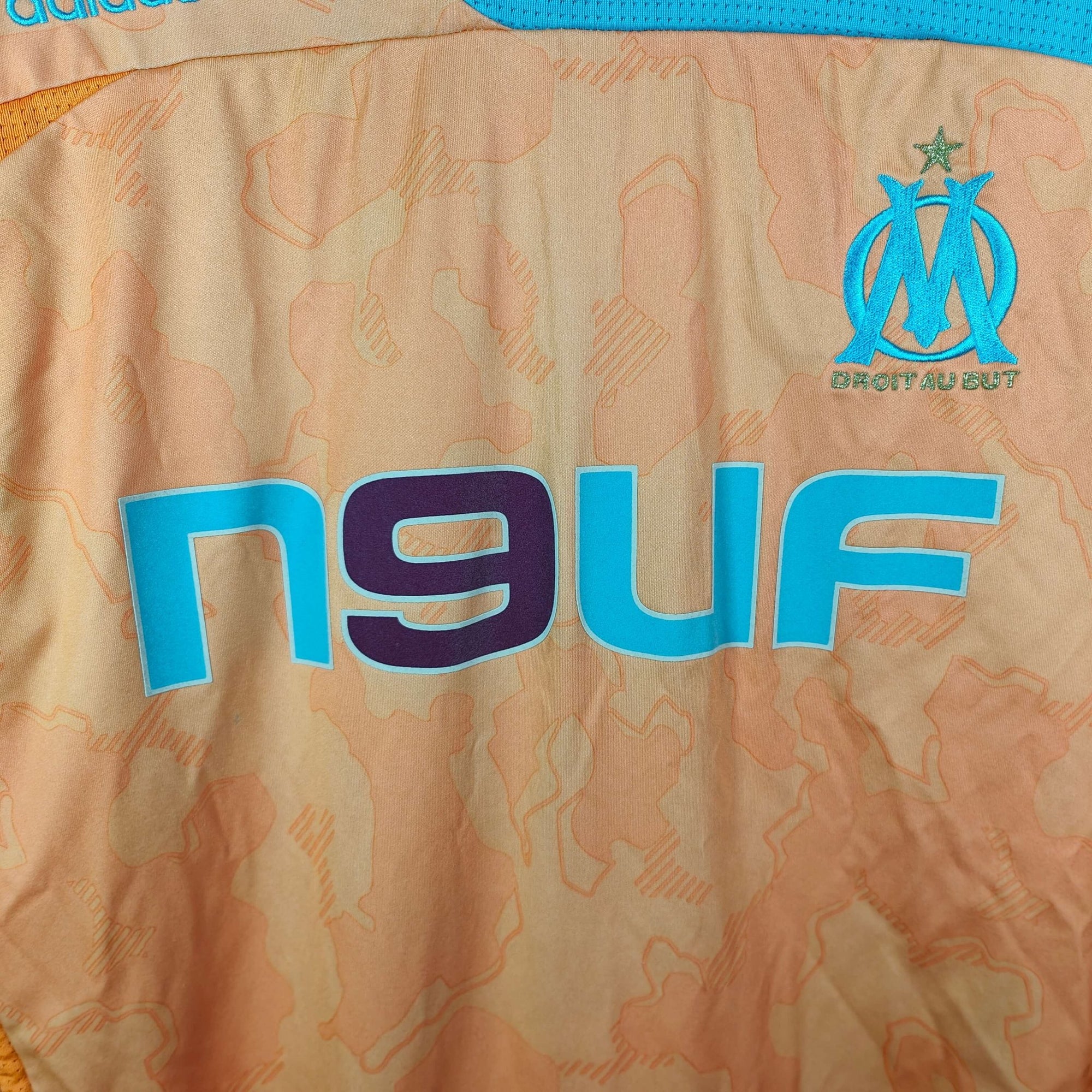 2007 - 08 Olympique Marseille Third Shirt Cisse 9 - 8/10 - (XL) - Eternal Pitch