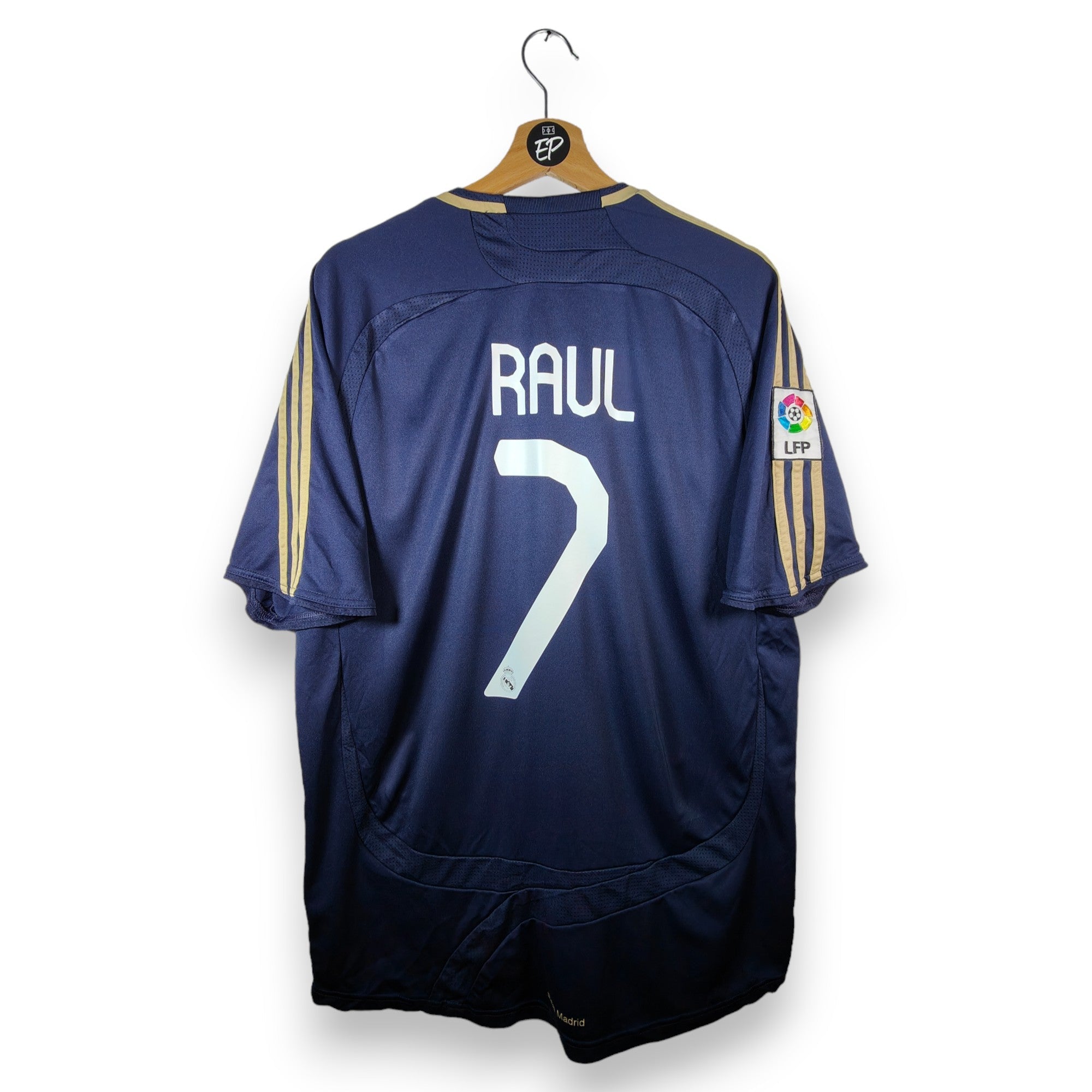 2007 - 08 Real Madrid Away Shirt Raul 7 (L) - Eternal Pitch