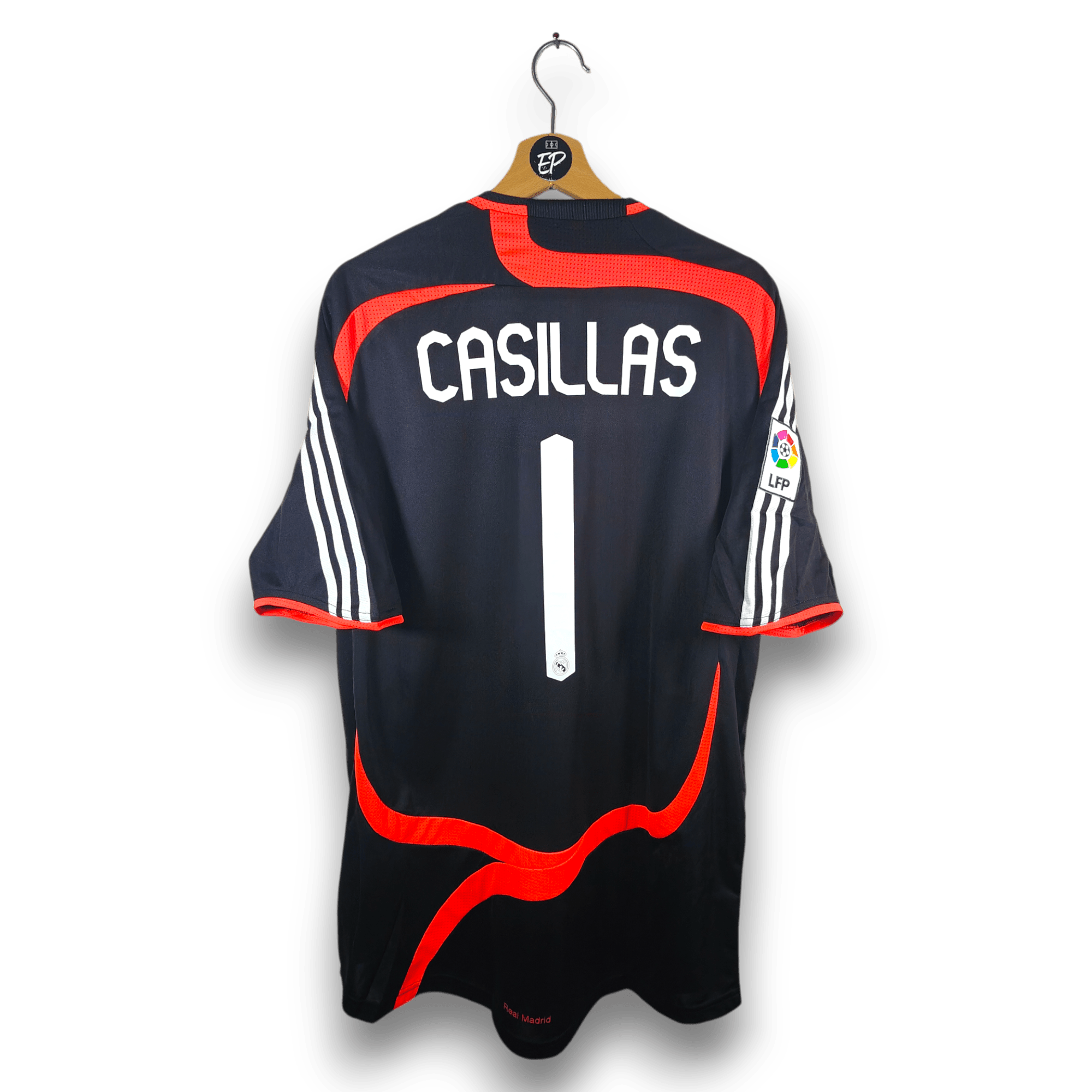 2007 - 08 Real Madrid GK Shirt Casillas 1 - 9/10 - (L) - Eternal Pitch