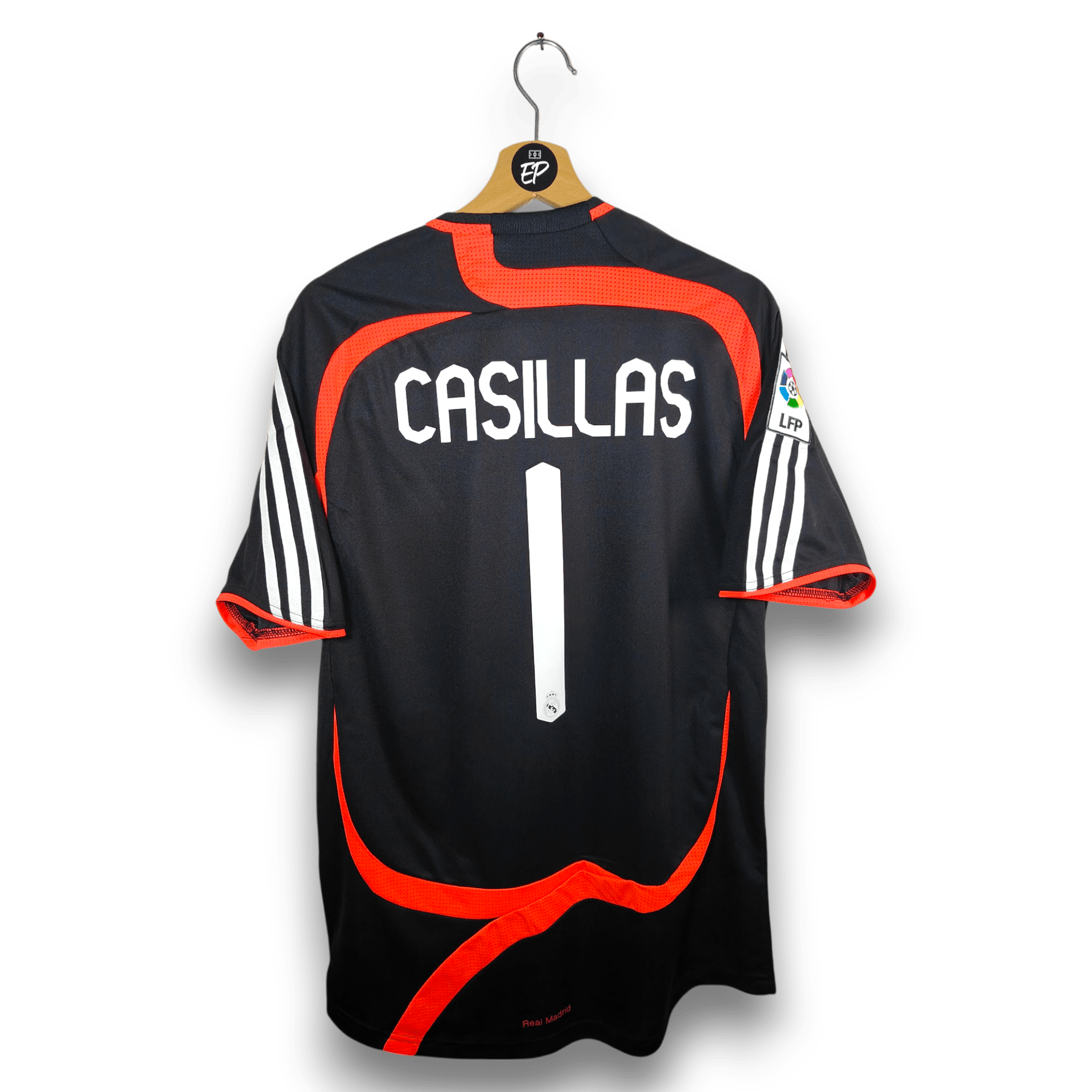 2007 - 08 Real Madrid GK Shirt Casillas 1 - 9/10 - (M) - Eternal Pitch